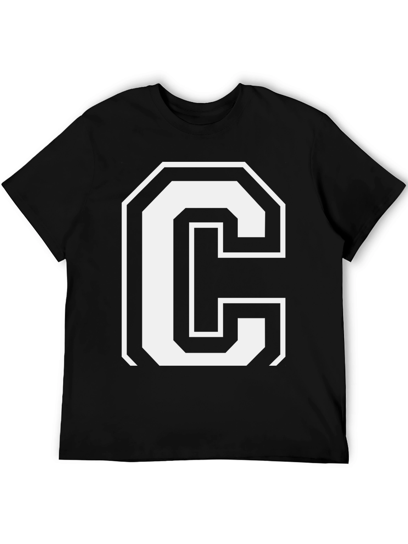 Bold C Graphic Tee - Stylish Casual Wear
