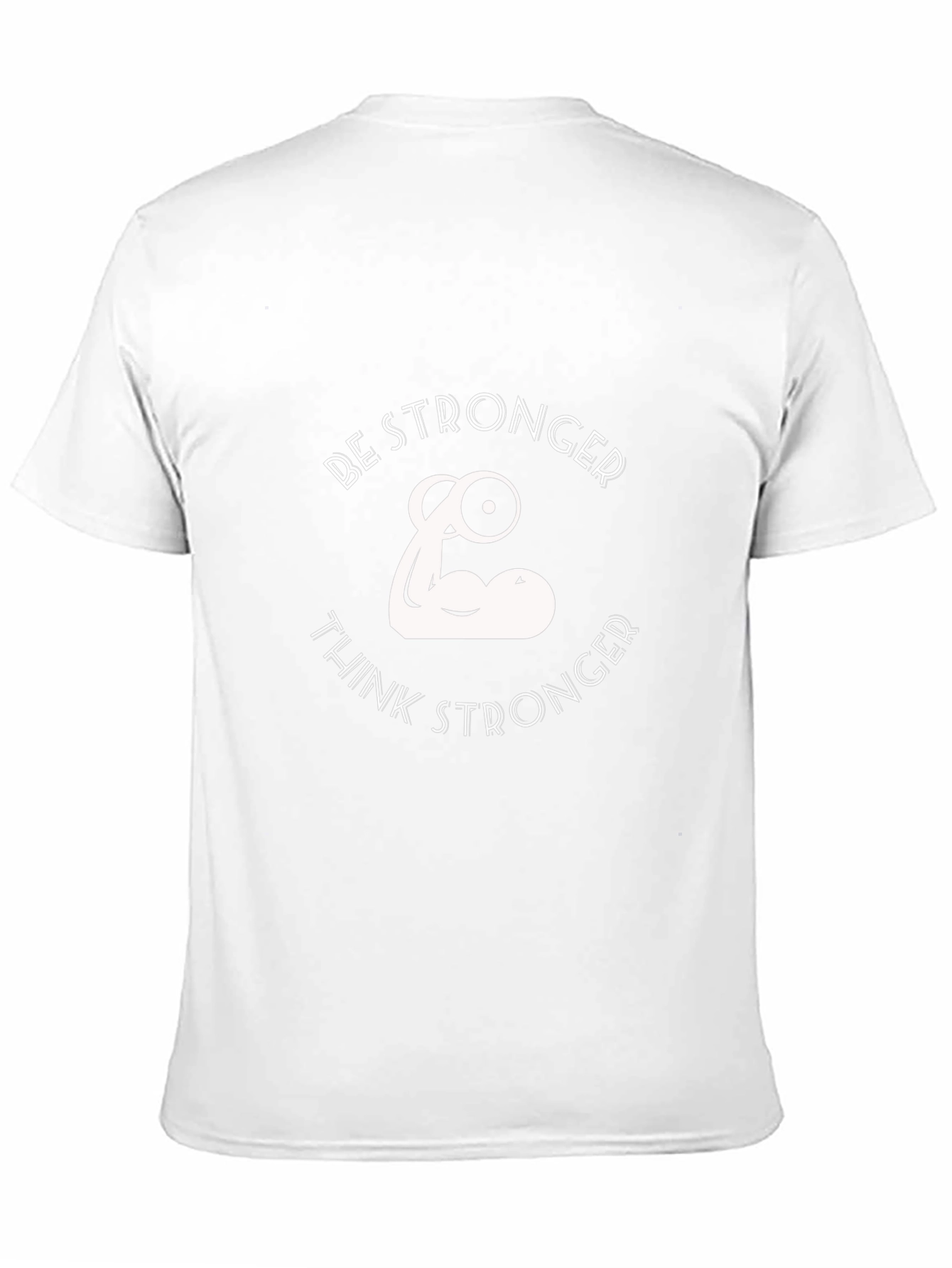 Be Stronger Graphic Print Black T-Shirt