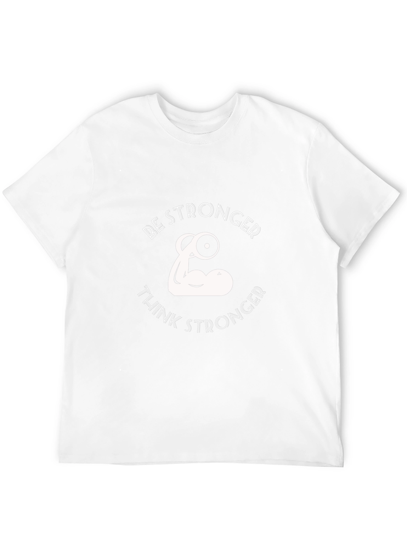 Be Stronger Graphic Print Black T-Shirt