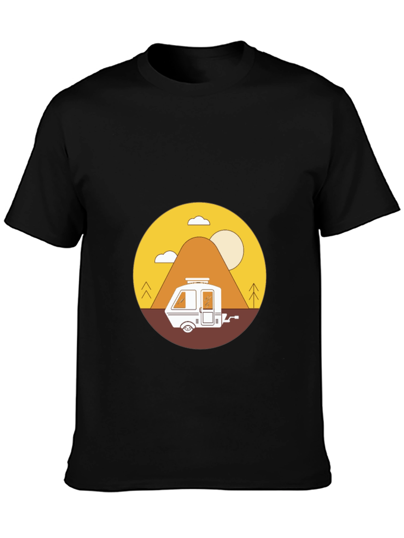 Camping Adventure T-Shirt - Retro Graphic Tee
