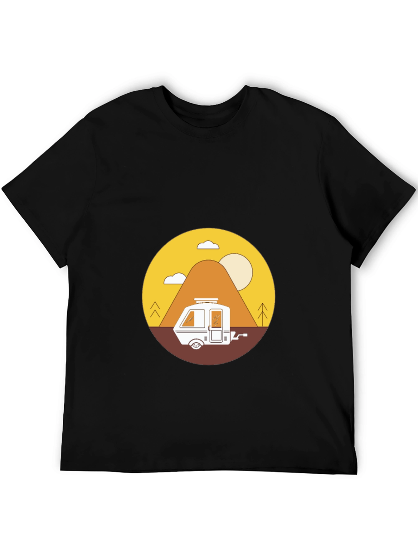 Camping Adventure T-Shirt - Retro Graphic Tee