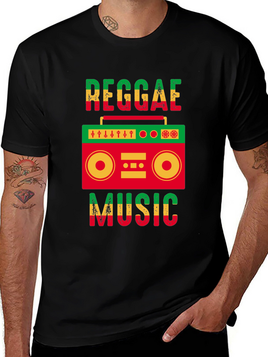Reggae Music Graphic T-Shirt