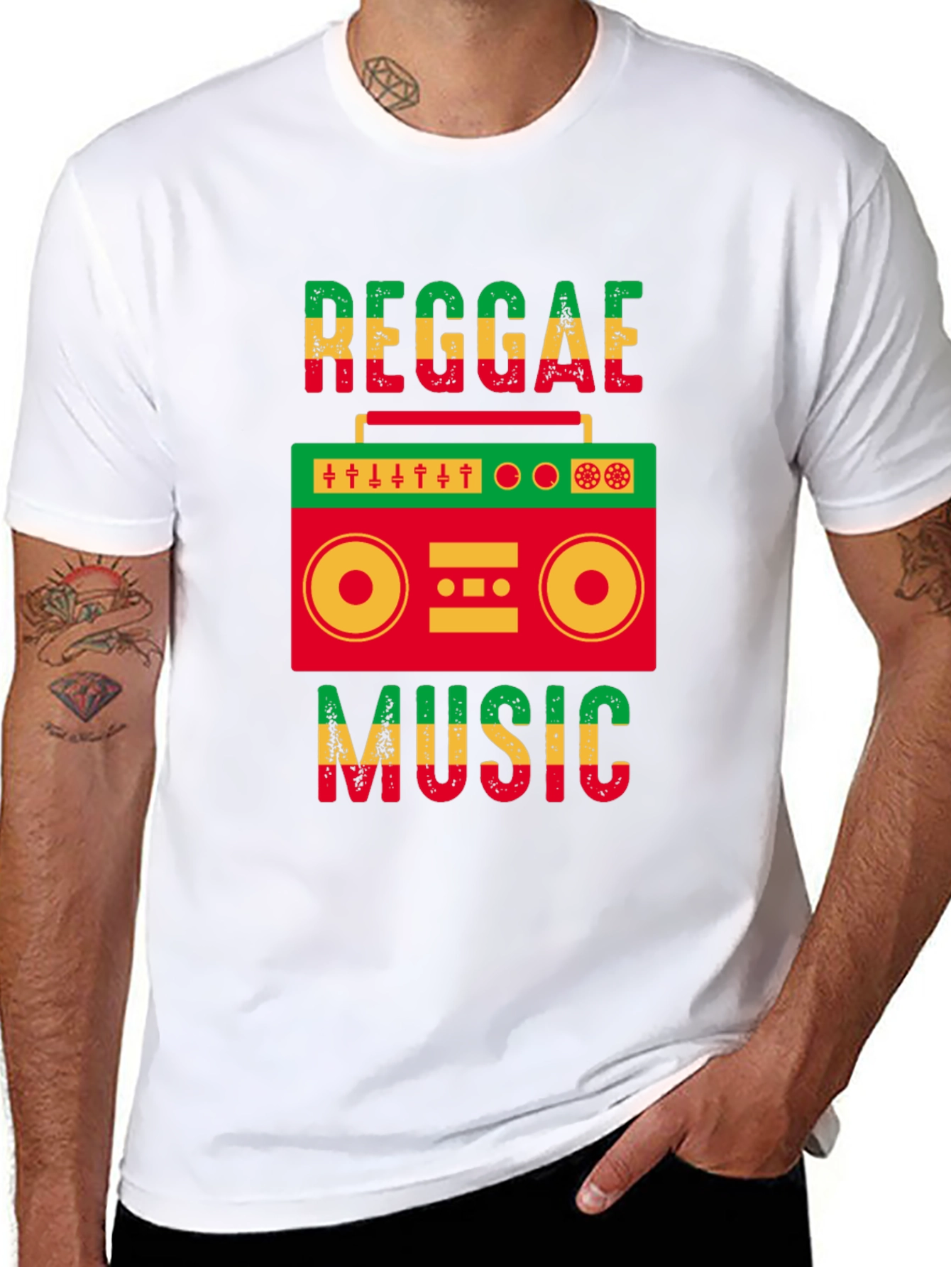 Reggae Music Graphic T-Shirt