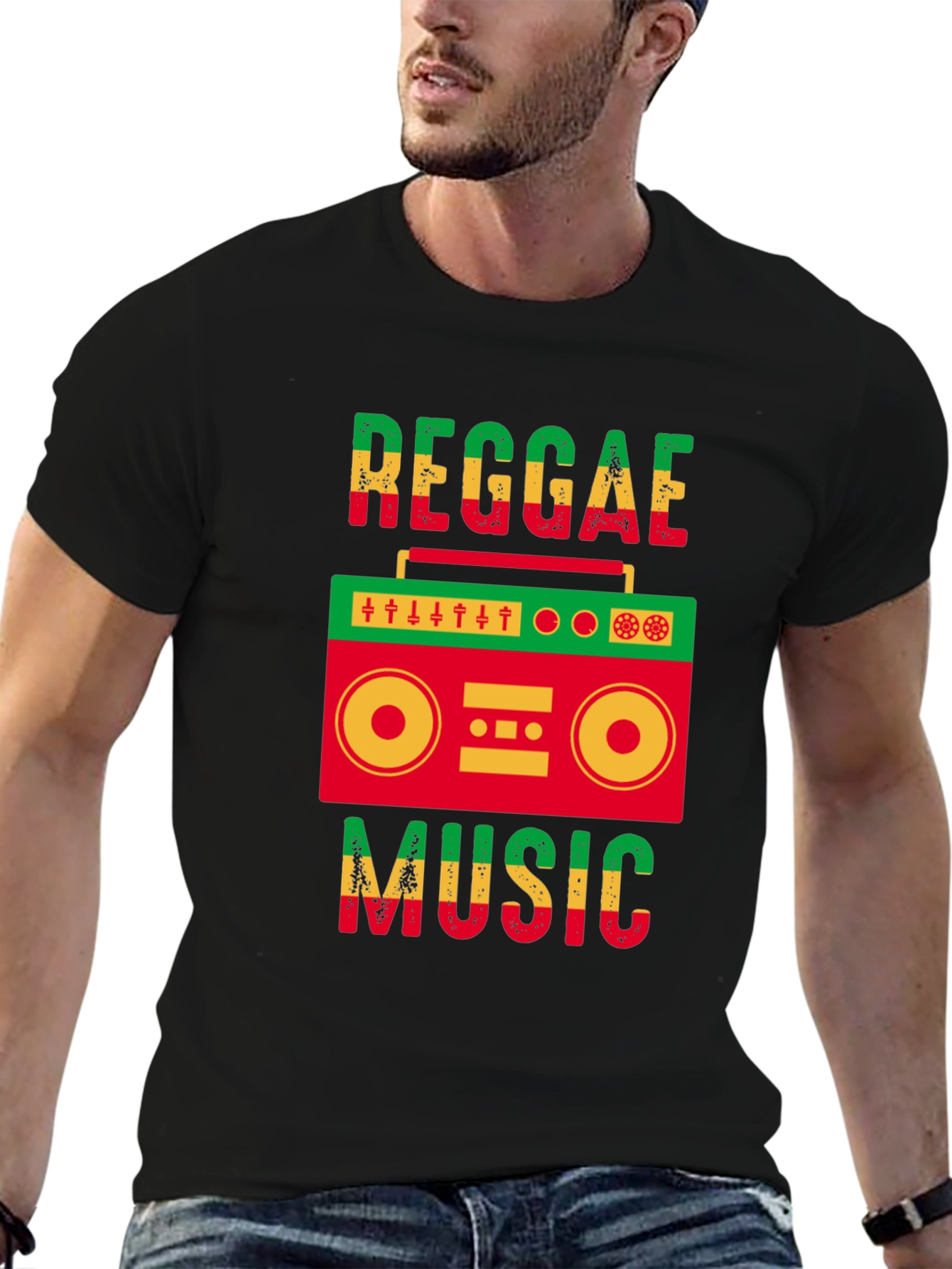 Reggae Music Graphic T-Shirt