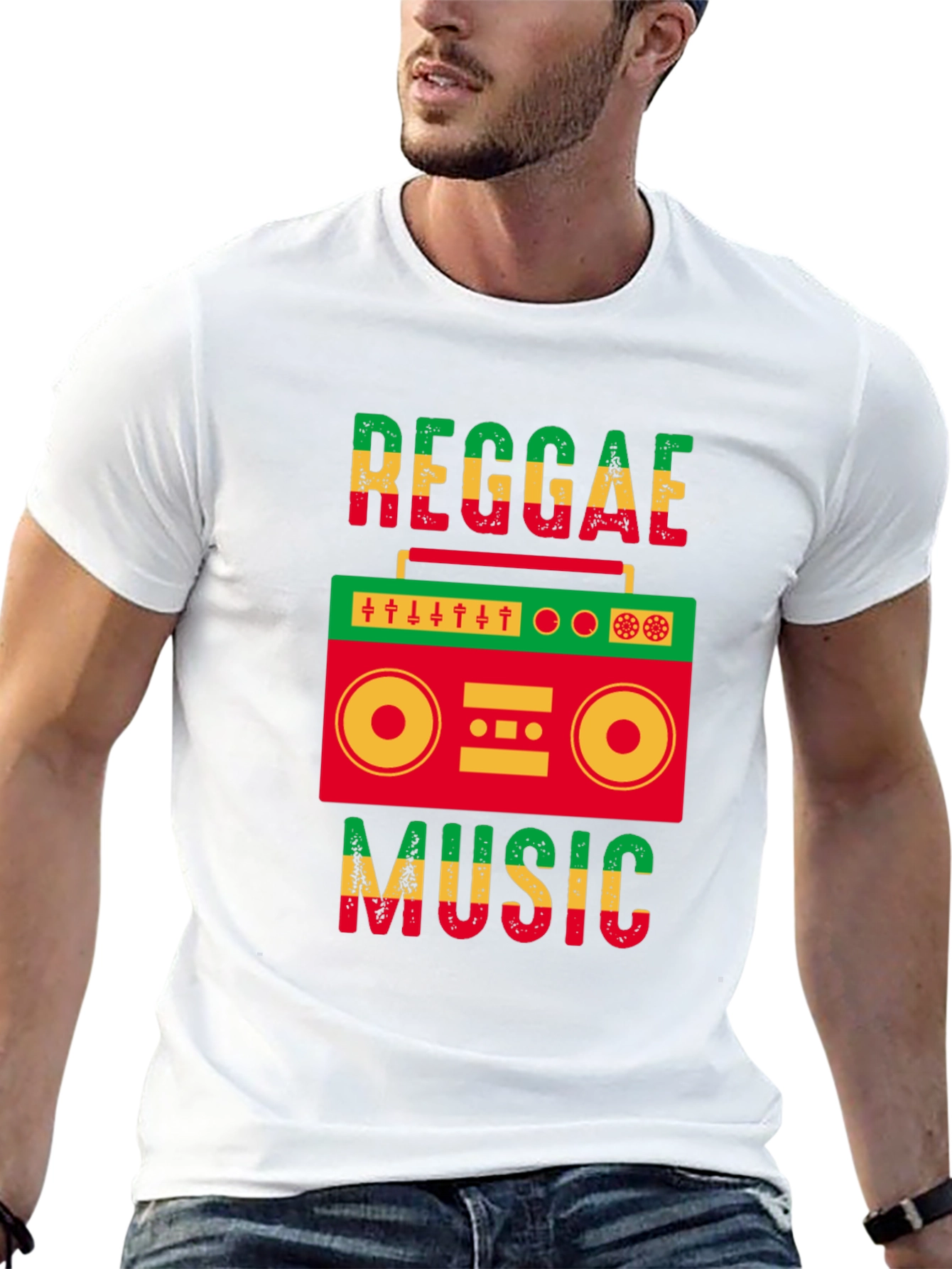 Reggae Music Graphic T-Shirt