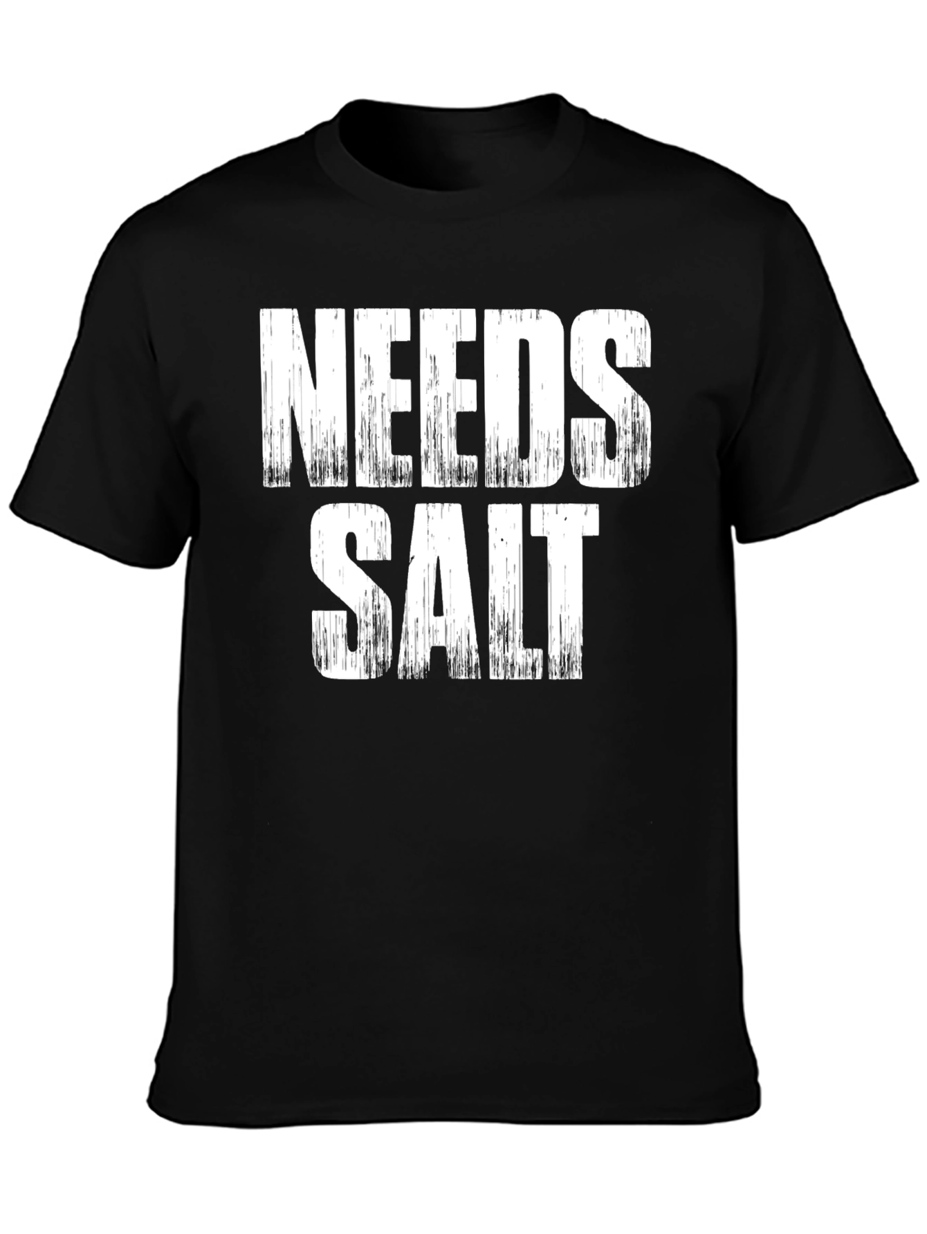 Needs Salt Graphic Tee - Funny Foodie T-Shirt