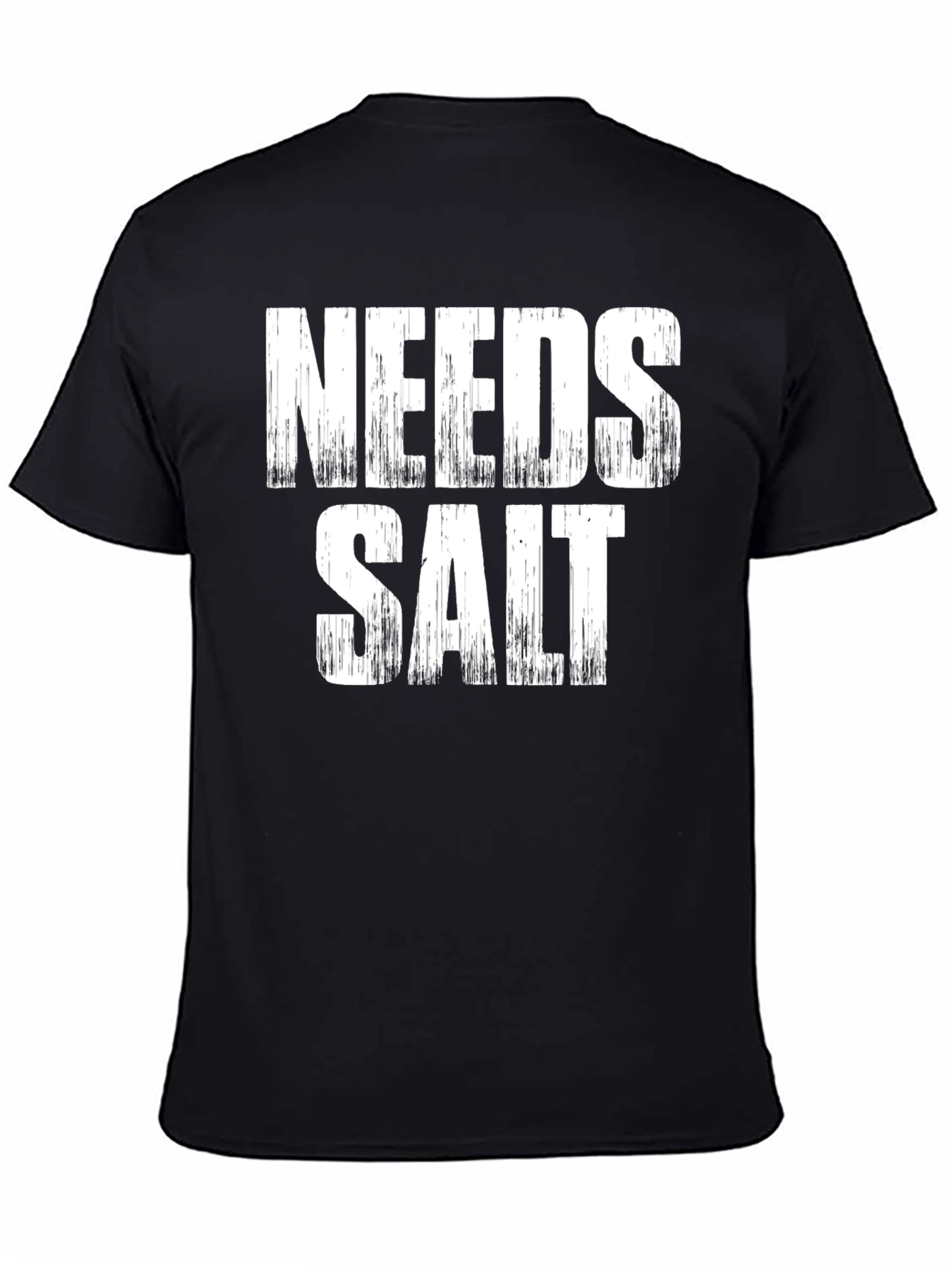 Needs Salt Graphic Tee - Funny Foodie T-Shirt