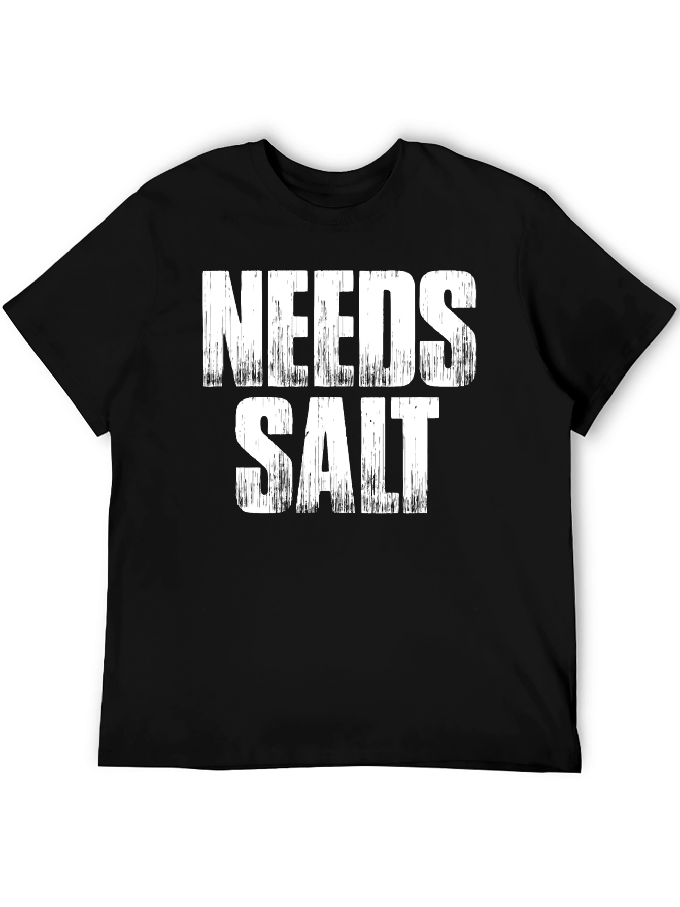Needs Salt Graphic Tee - Funny Foodie T-Shirt