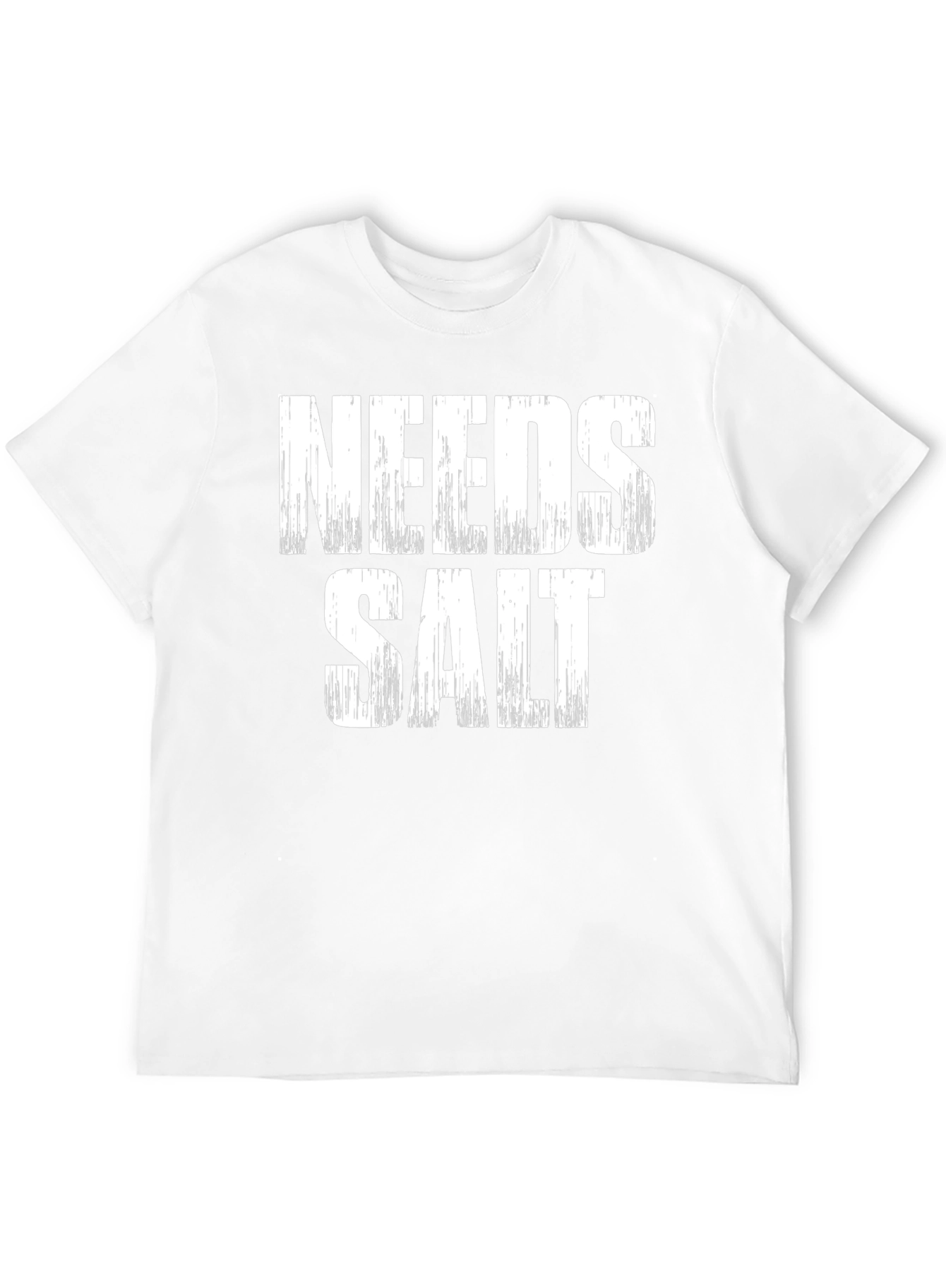 Needs Salt Graphic Tee - Funny Foodie T-Shirt