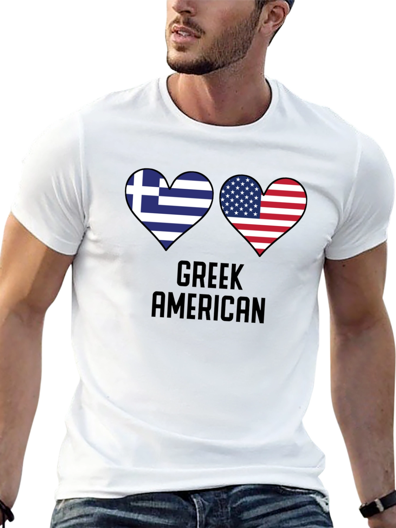 Greek American Pride T-Shirt