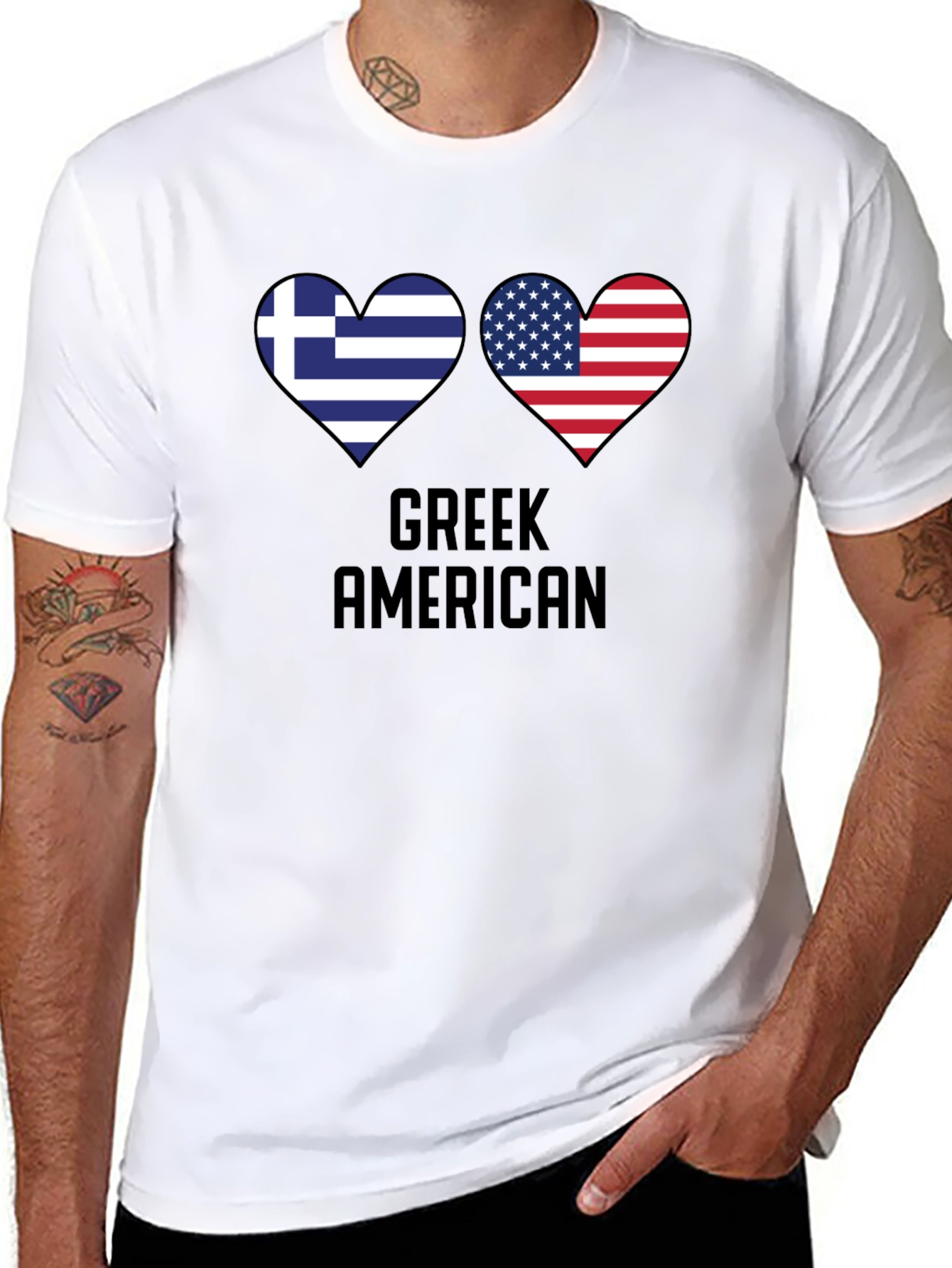 Greek American Pride T-Shirt