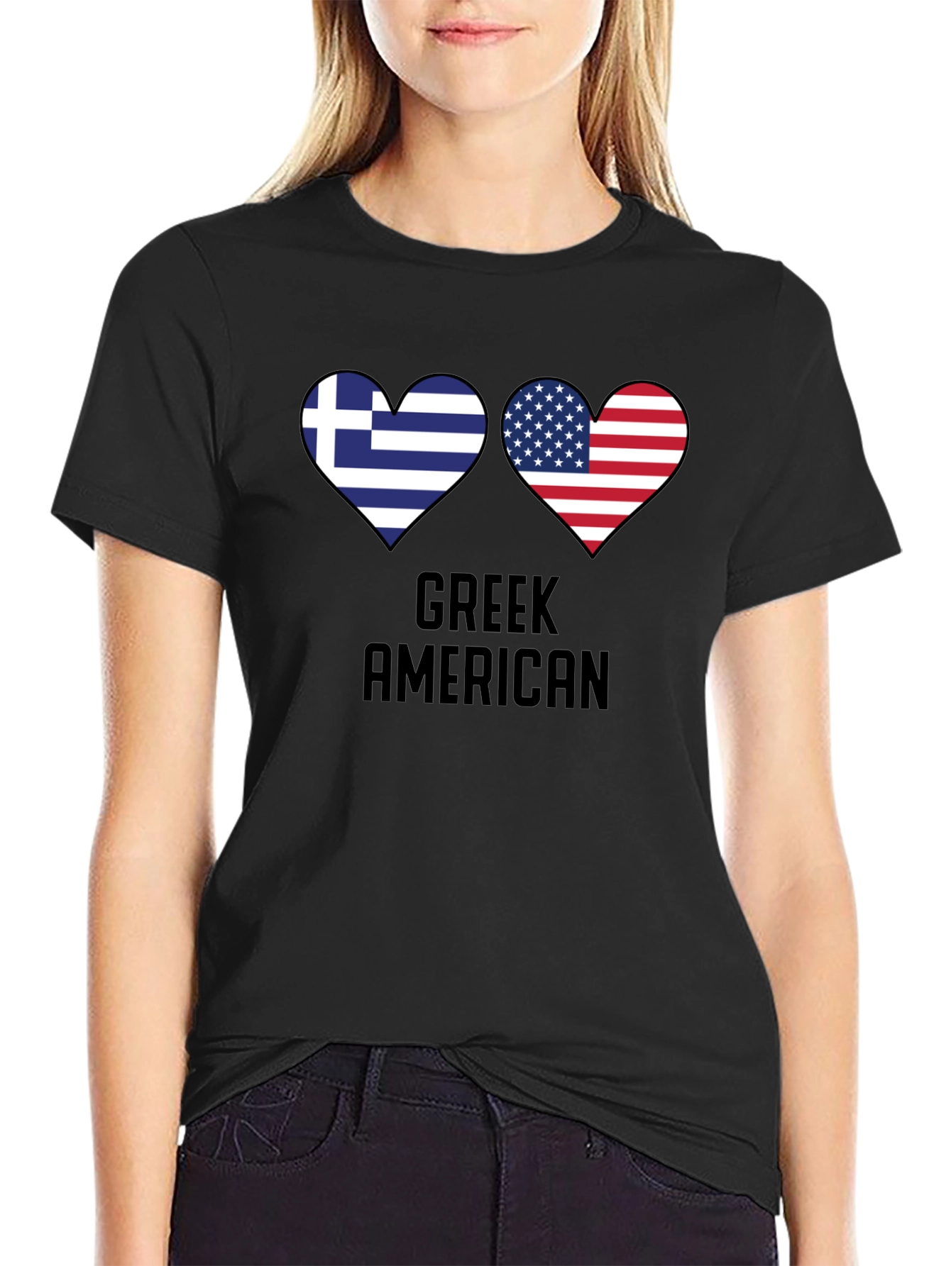 Greek American Pride T-Shirt