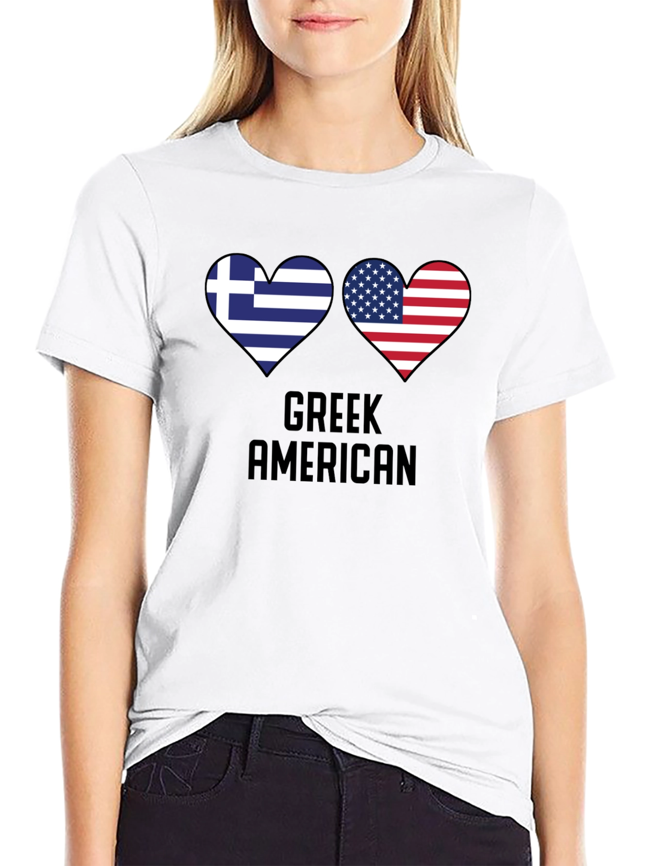 Greek American Pride T-Shirt