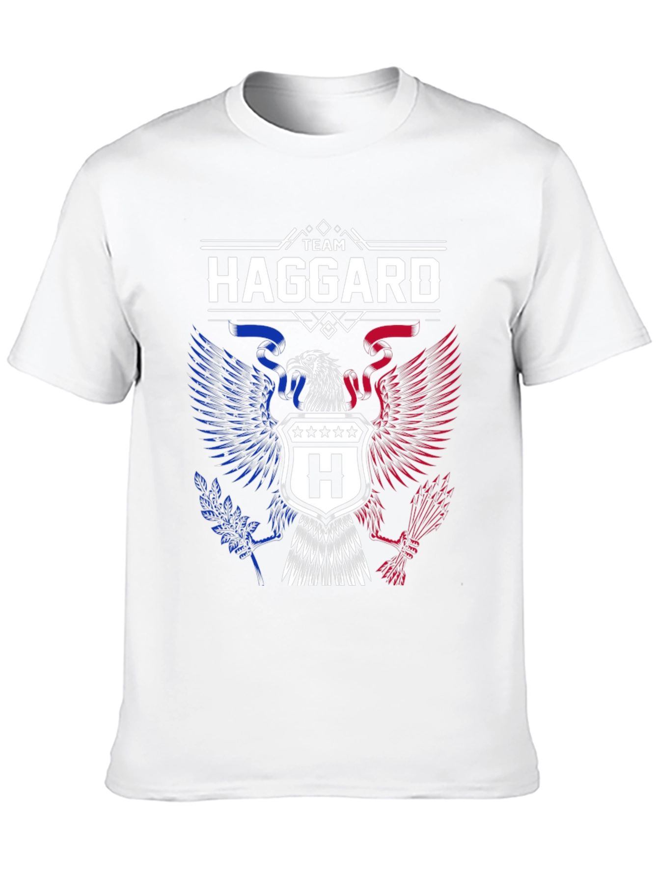 Team Haggard Patriotic Eagle Graphic T-Shirt