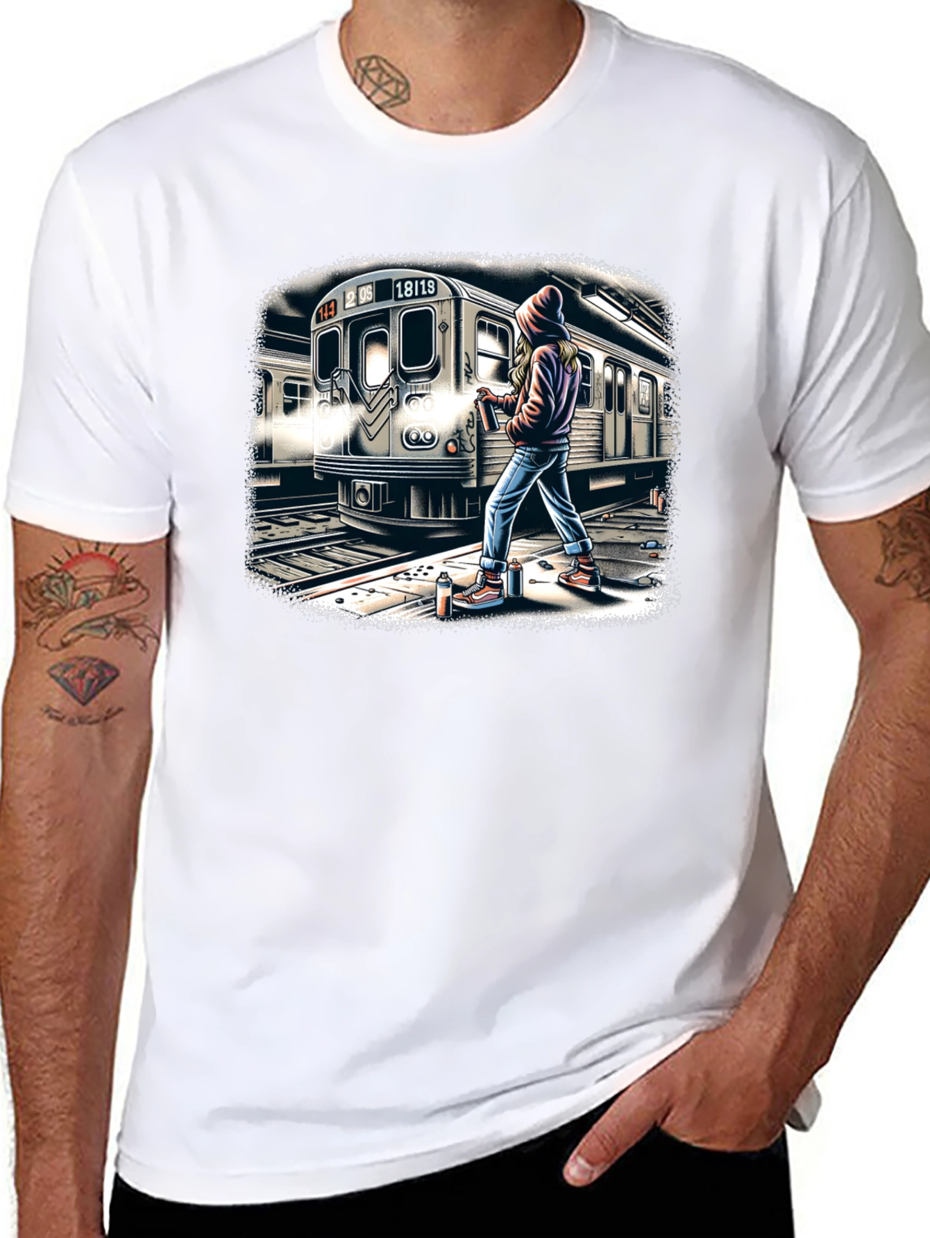 Urban Graffiti Art T-Shirt