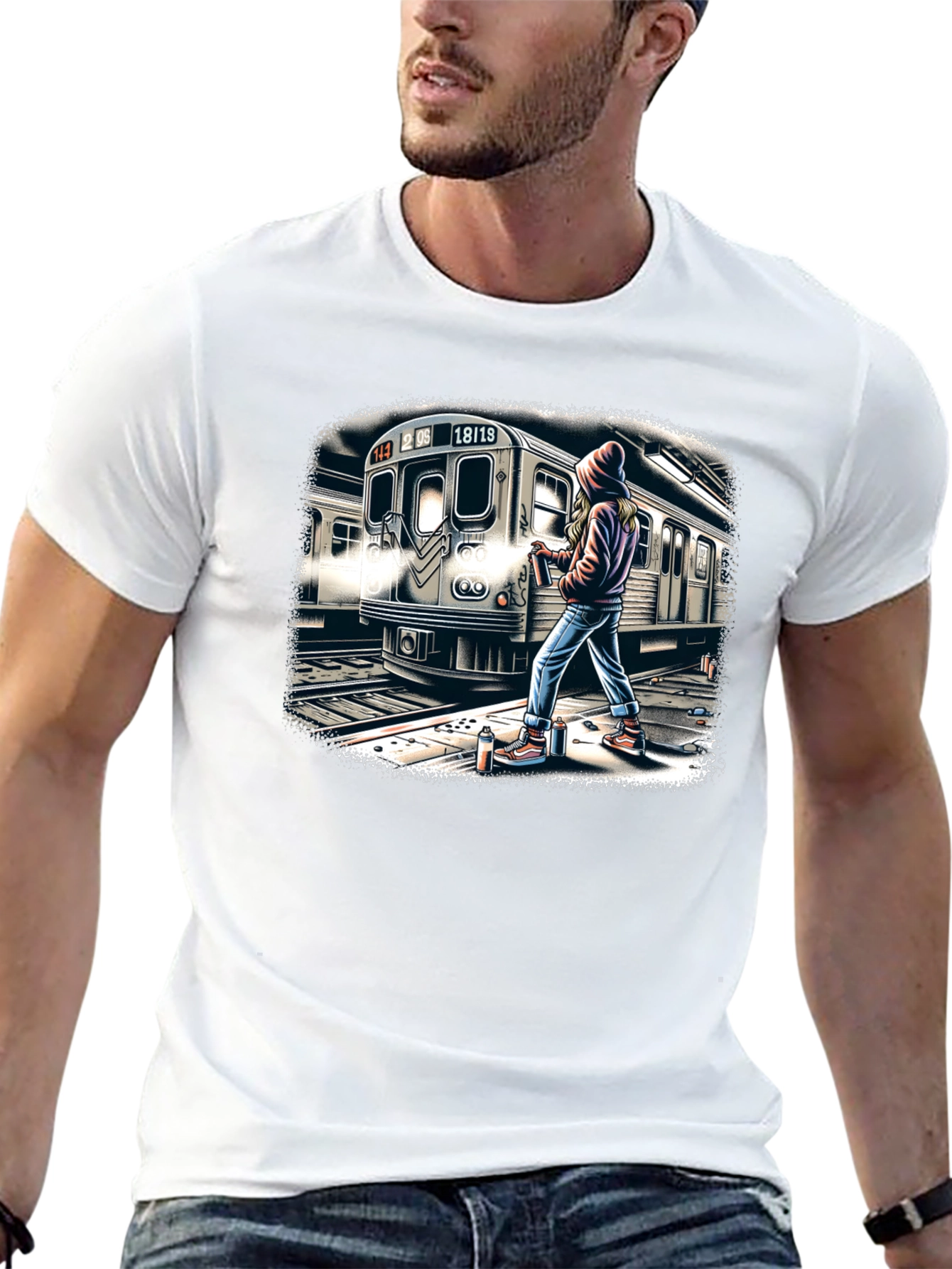 Urban Graffiti Art T-Shirt