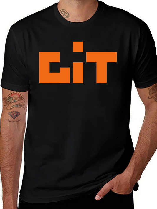 Retro LIT Graphic Tee - Cool Pixel Art T-Shirt