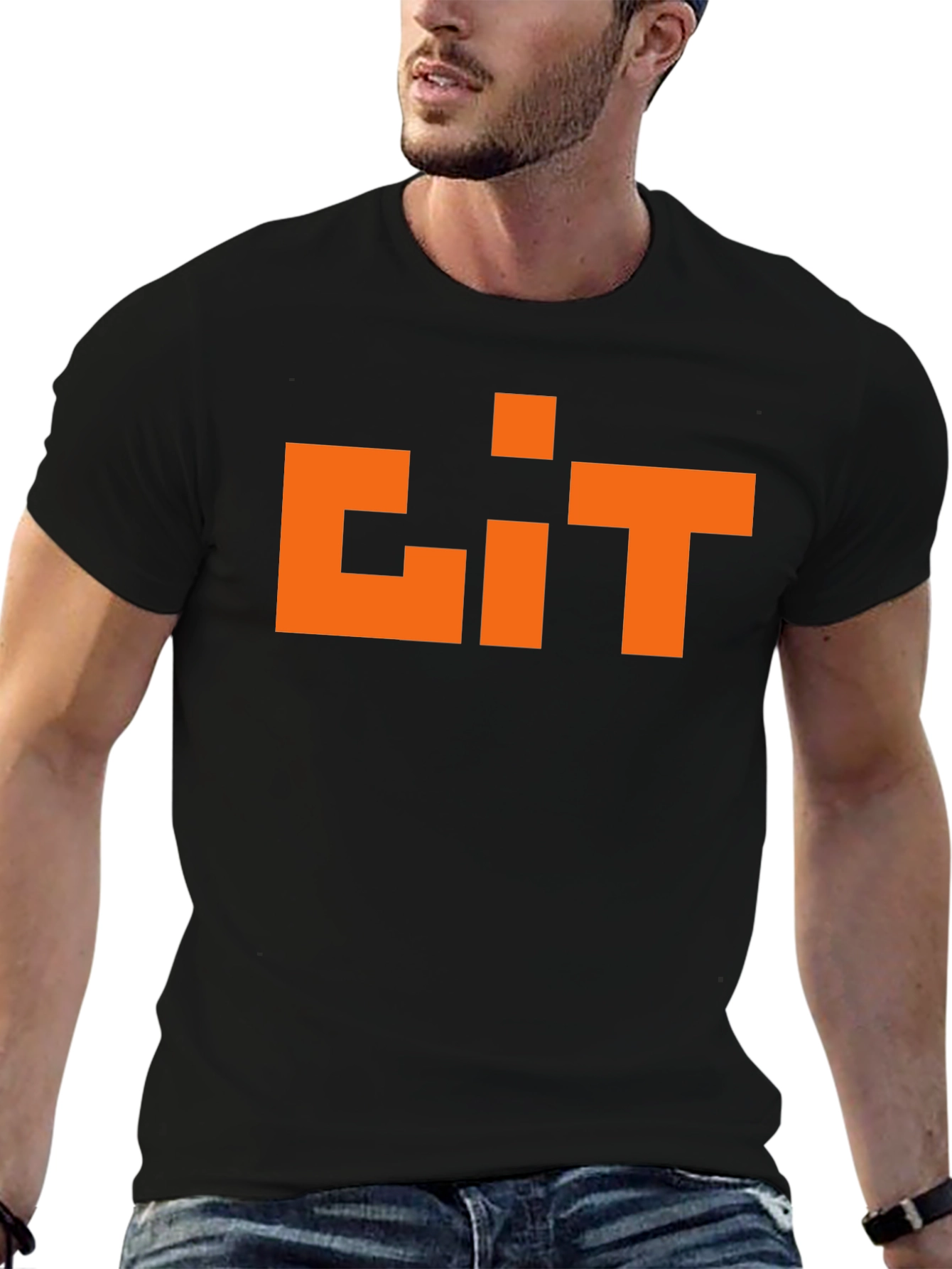 Retro LIT Graphic Tee - Cool Pixel Art T-Shirt