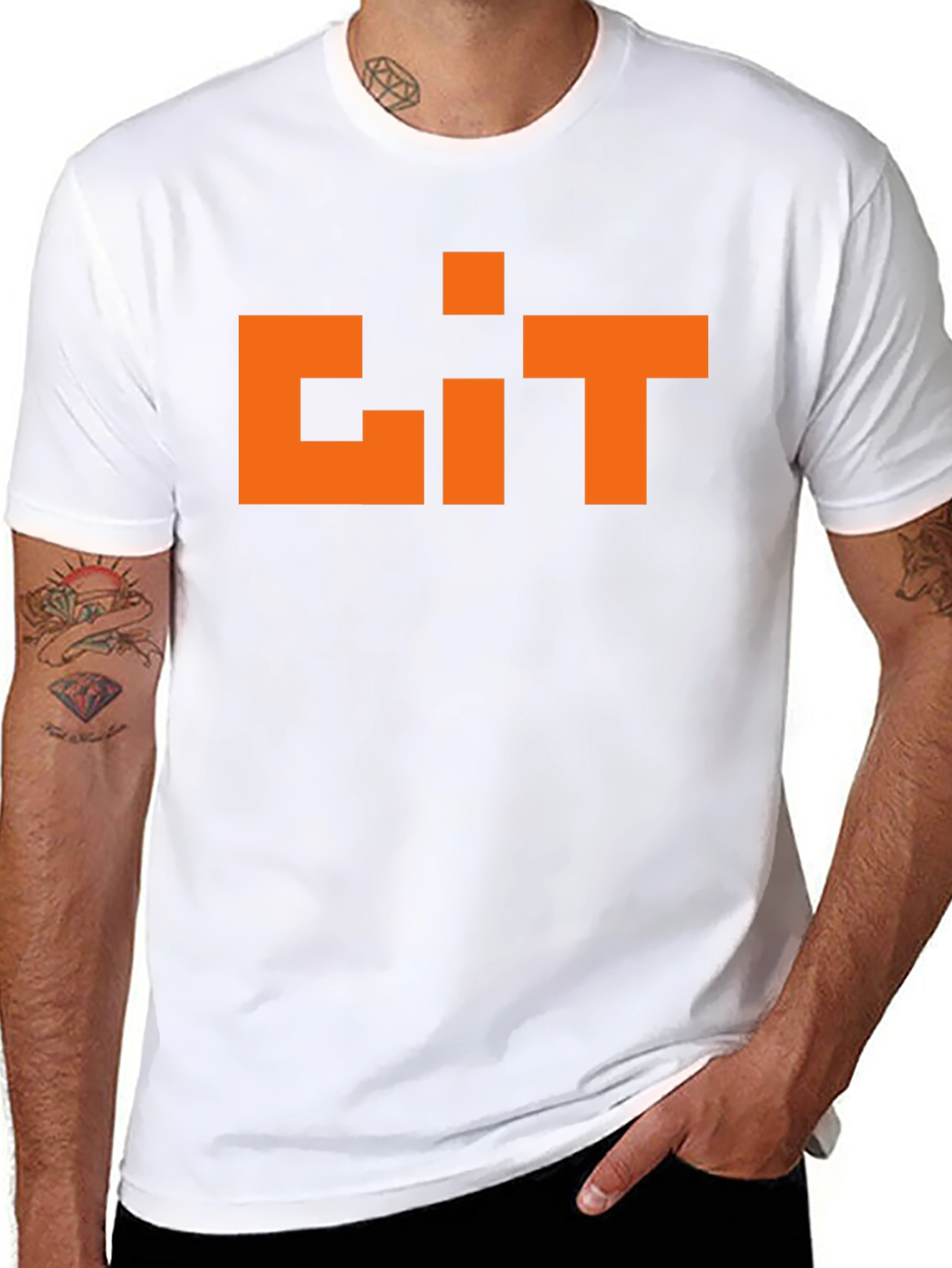 Retro LIT Graphic Tee - Cool Pixel Art T-Shirt