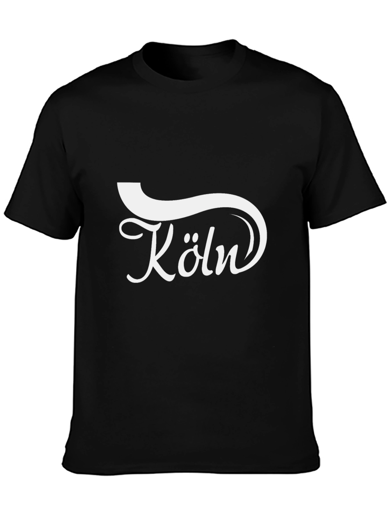 Köln Black Graphic Tee - City Pride Shirt