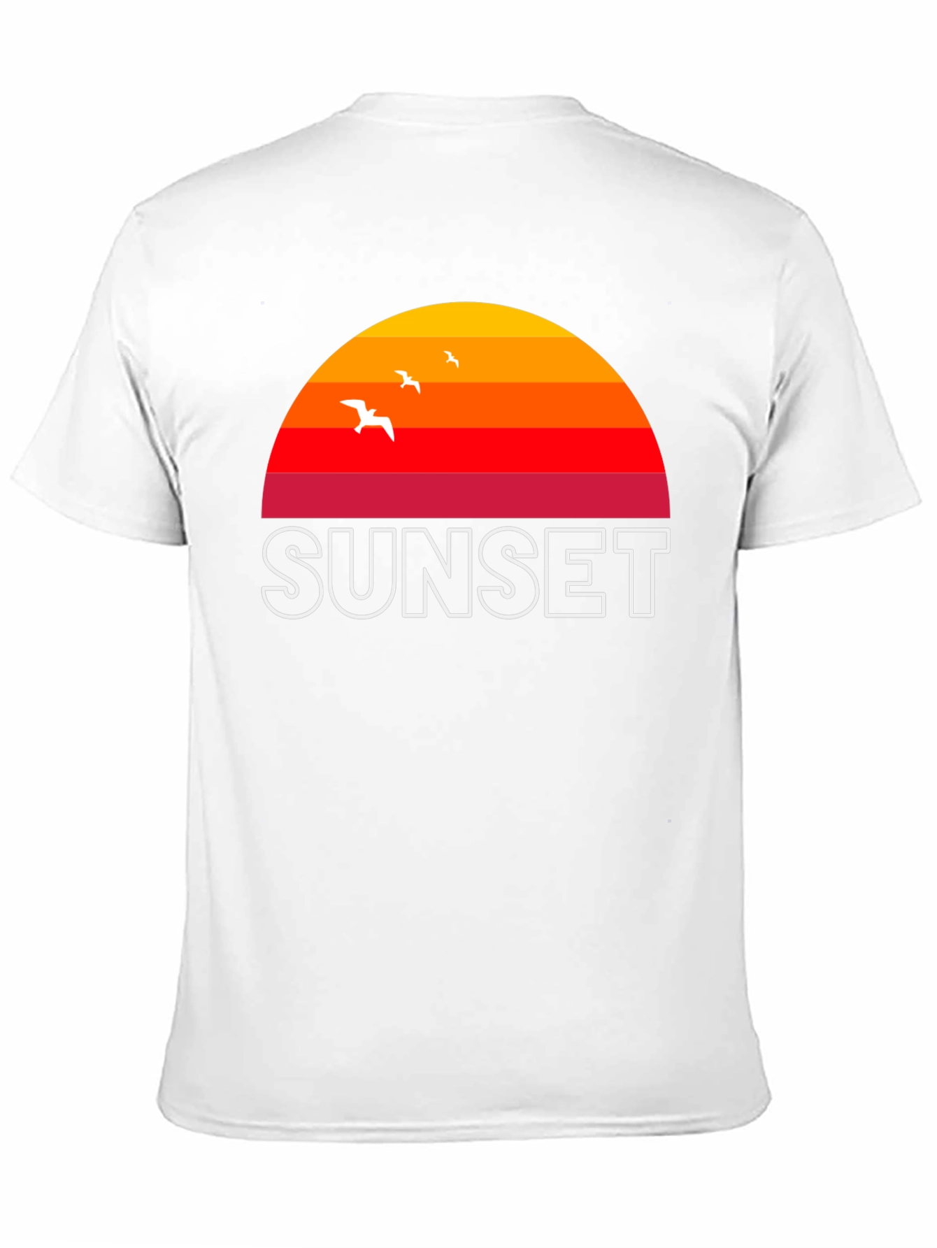 Sunset Graphic T-Shirt - Retro Style Tee