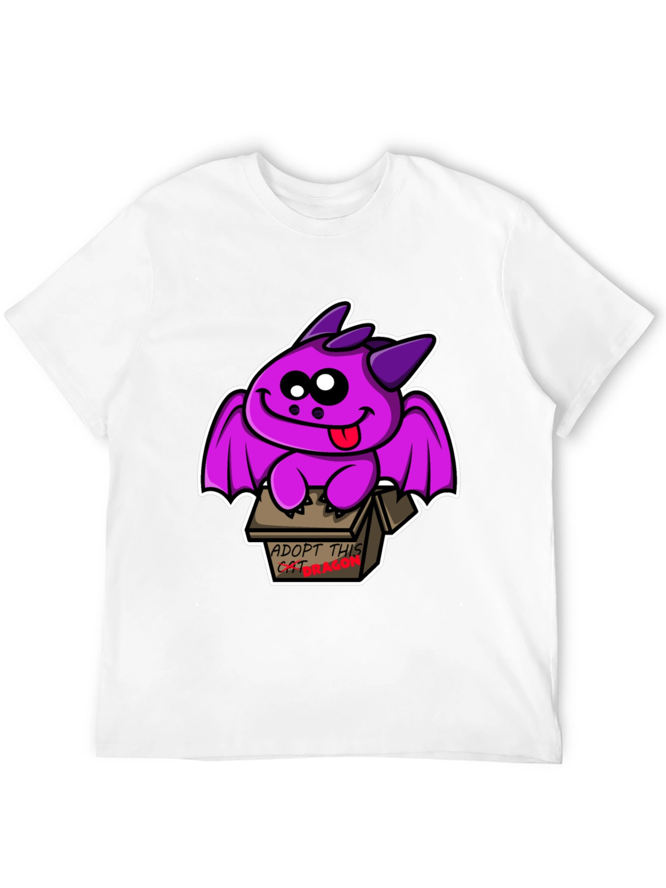 Adopt This Dragon Funny Graphic T-Shirt