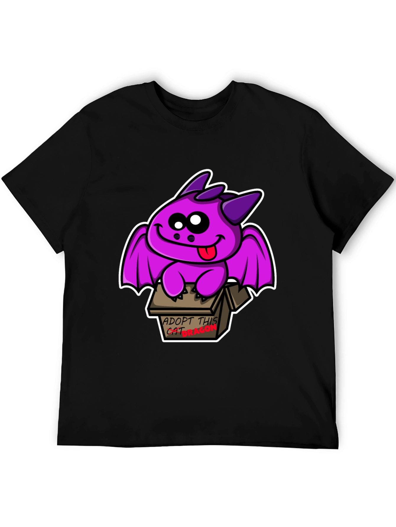 Adopt This Dragon Funny Graphic T-Shirt