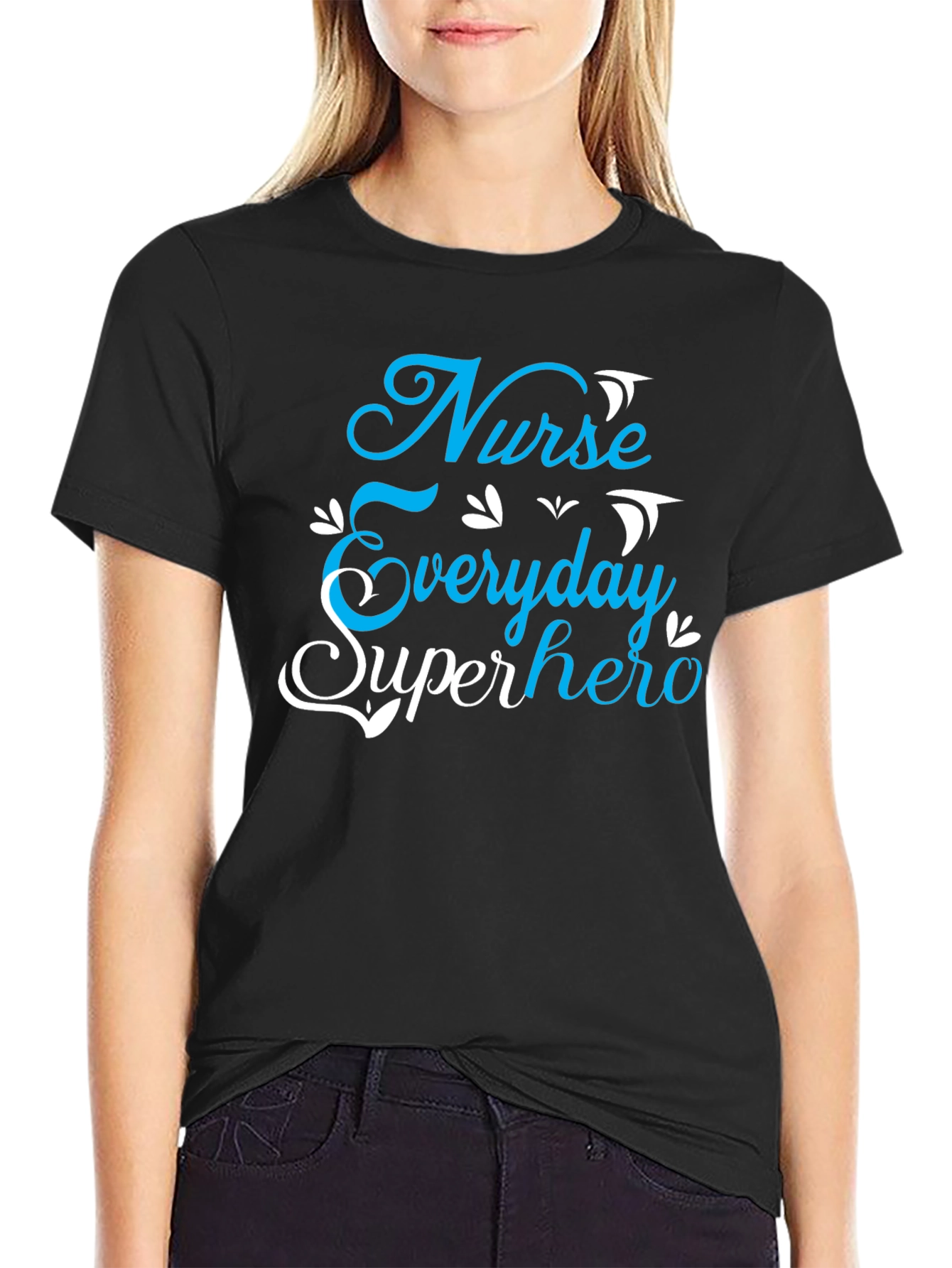 Nurse Everyday Superhero Graphic Tee