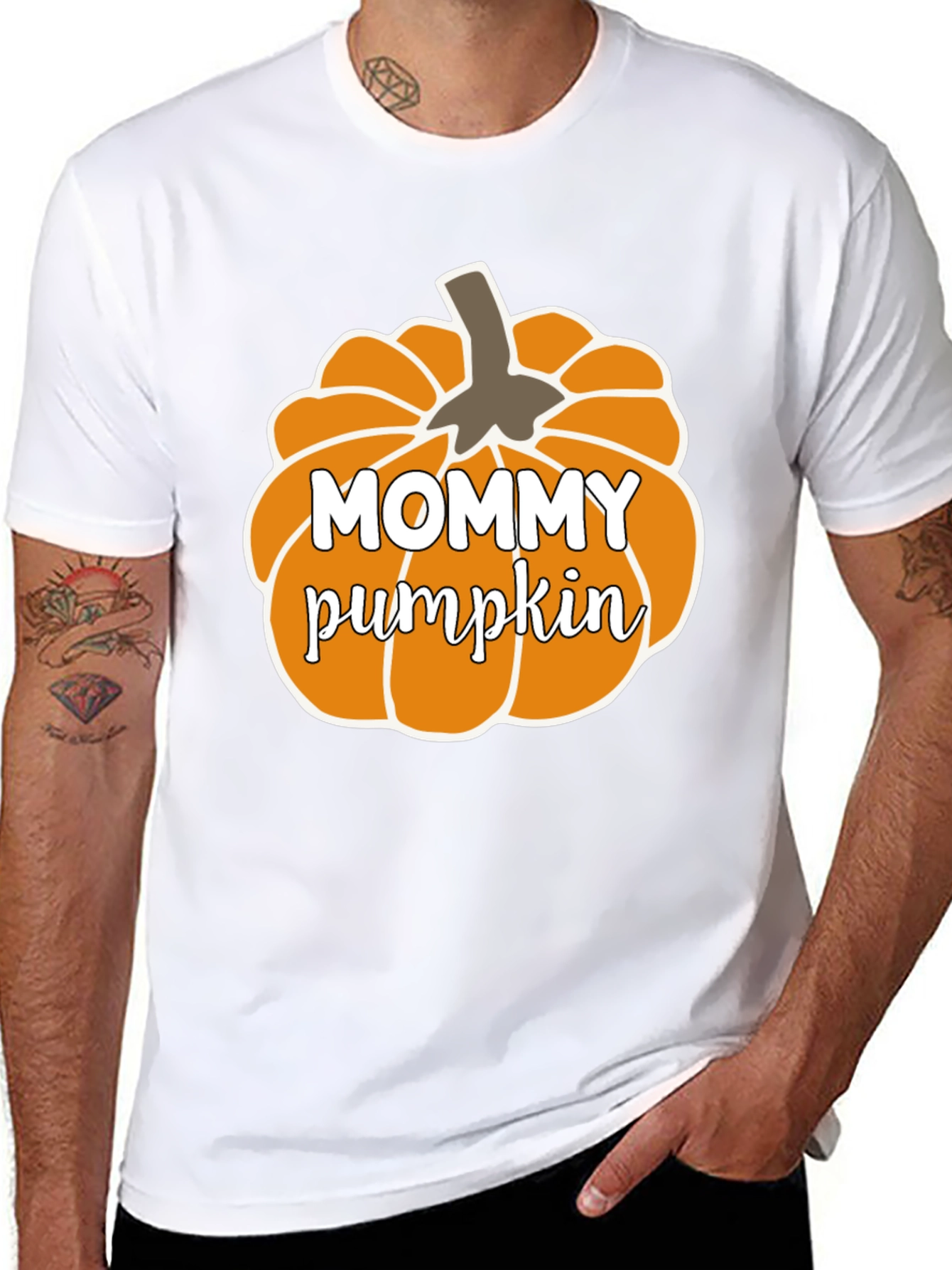 Mommy Pumpkin T-Shirt - Fall Family Apparel