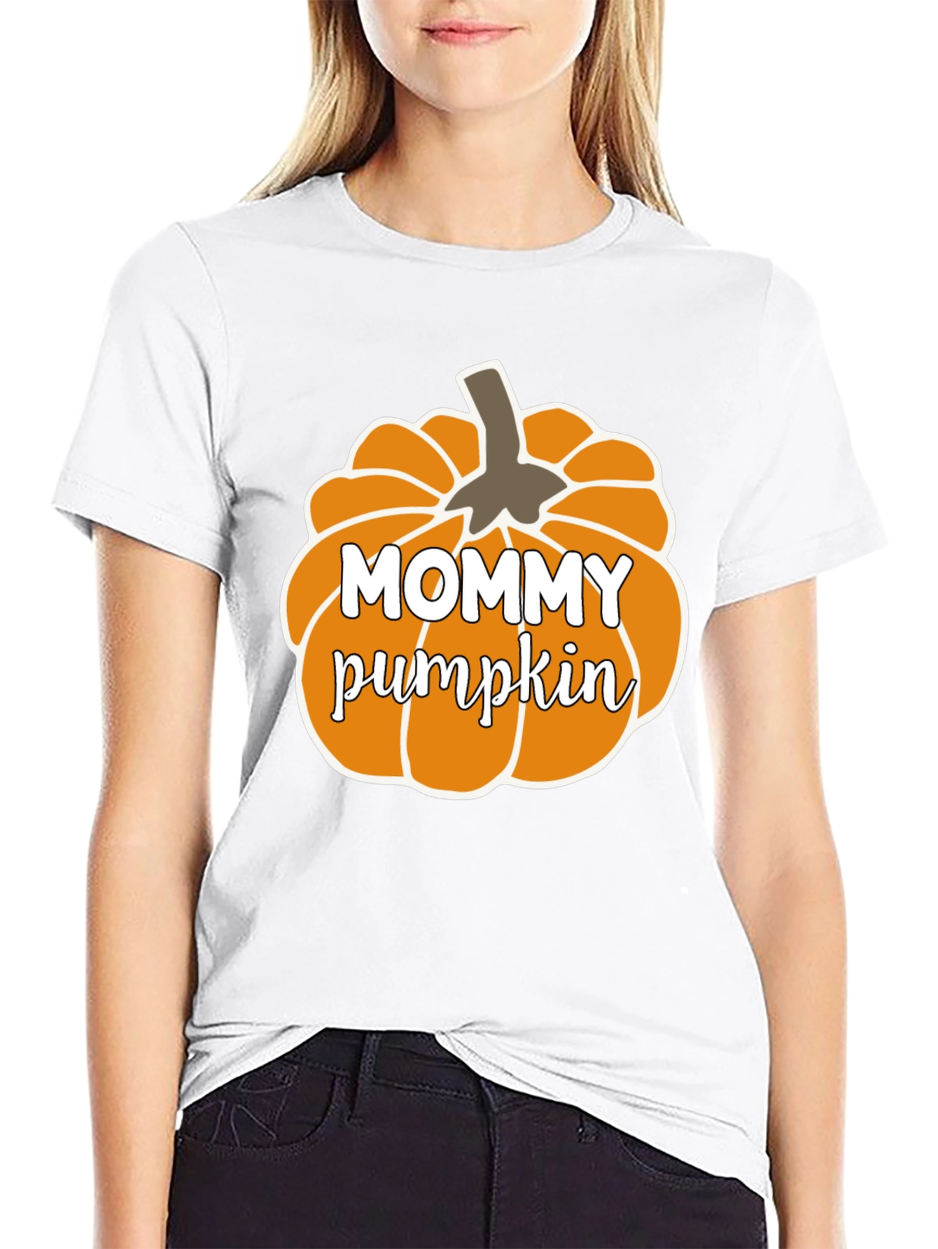 Mommy Pumpkin T-Shirt - Fall Family Apparel