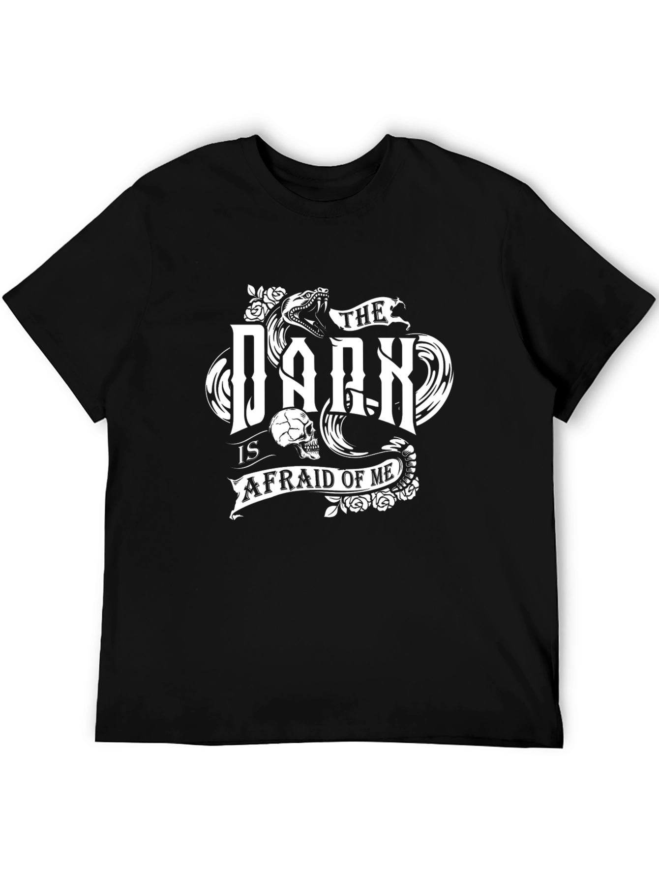 The Dark Is Afraid of Me Graphic Tee