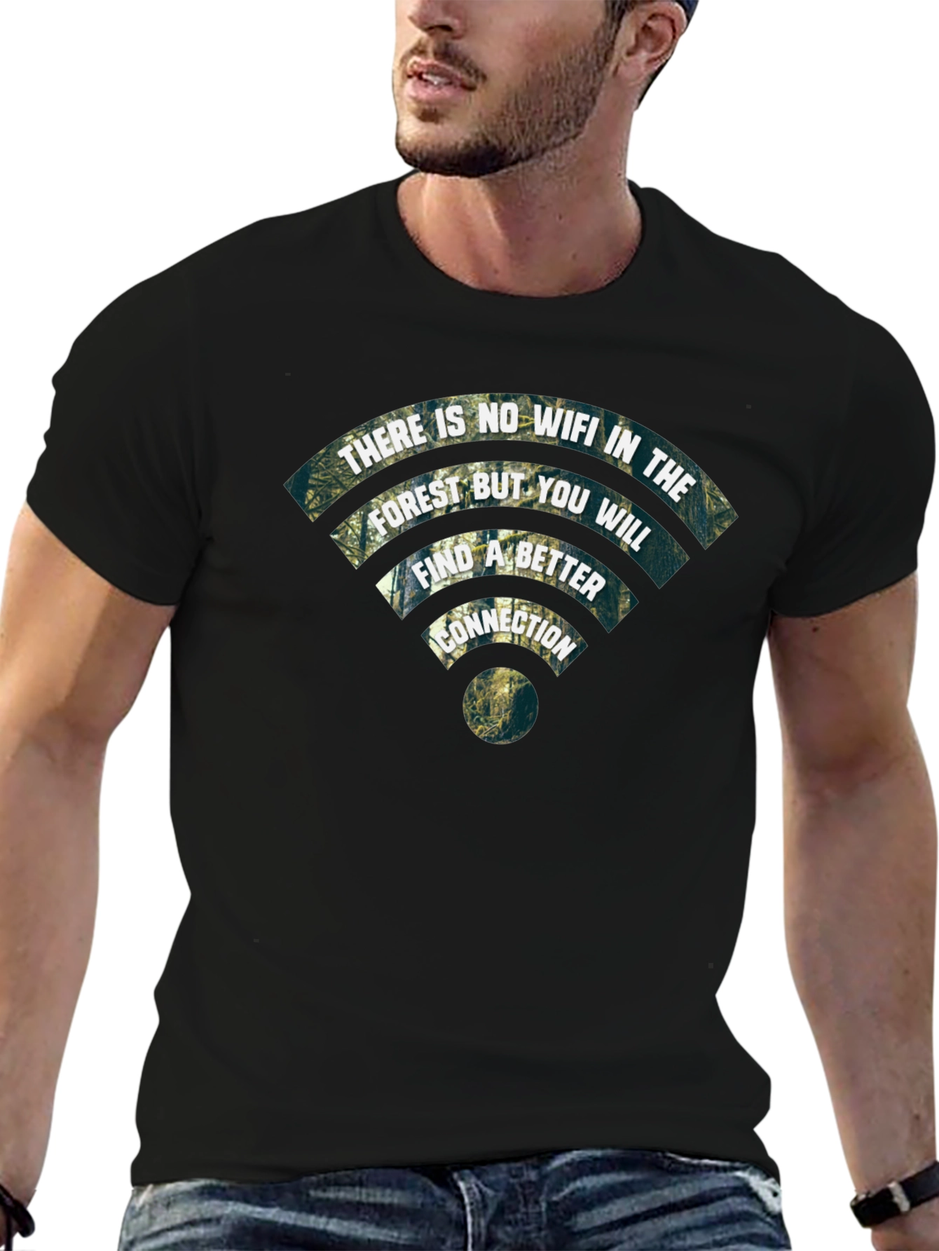 Nature Connection T-Shirt - No WiFi Better Connection