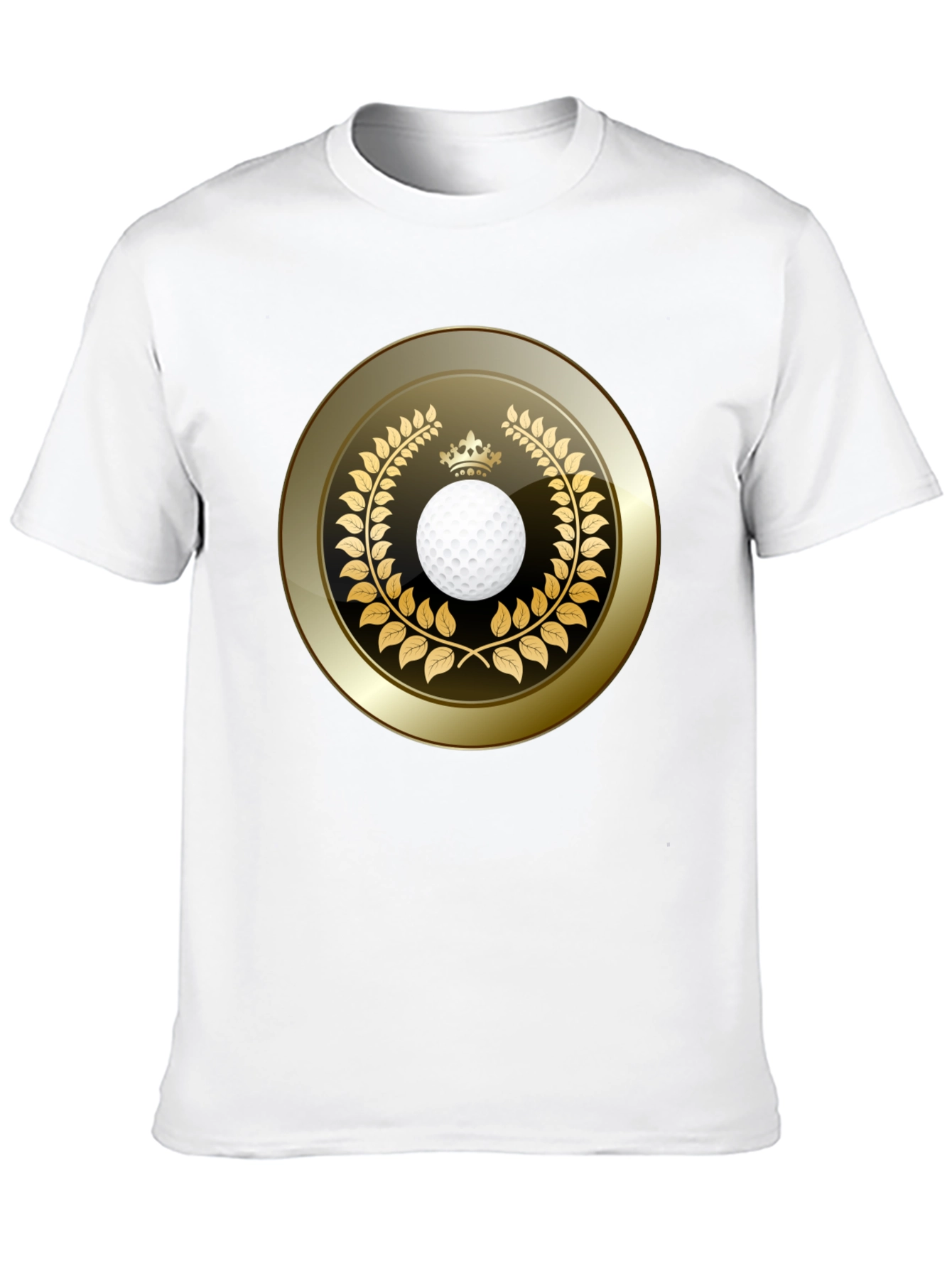 Golf Ball Crown Laurel T-Shirt