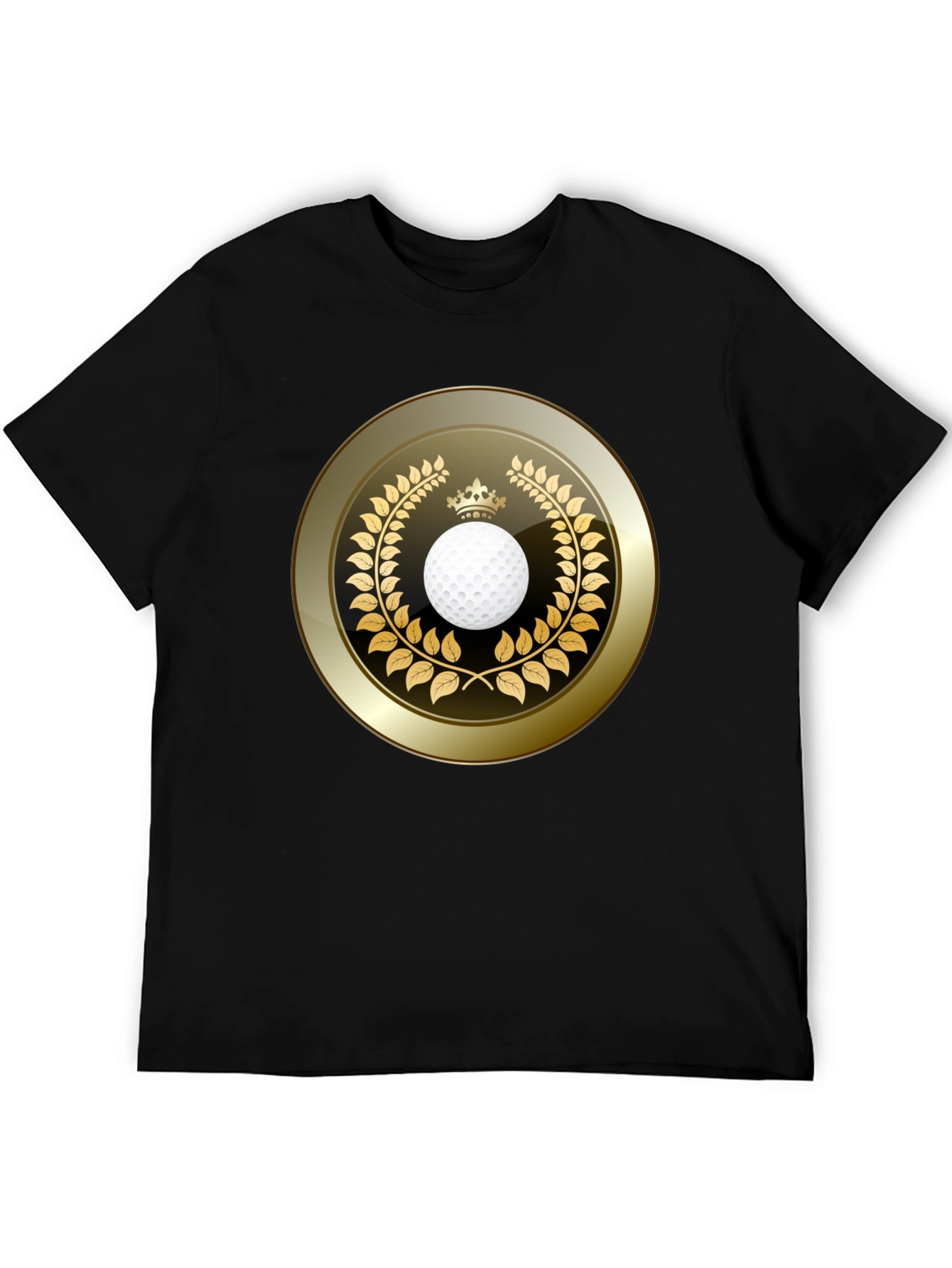 Golf Ball Crown Laurel T-Shirt