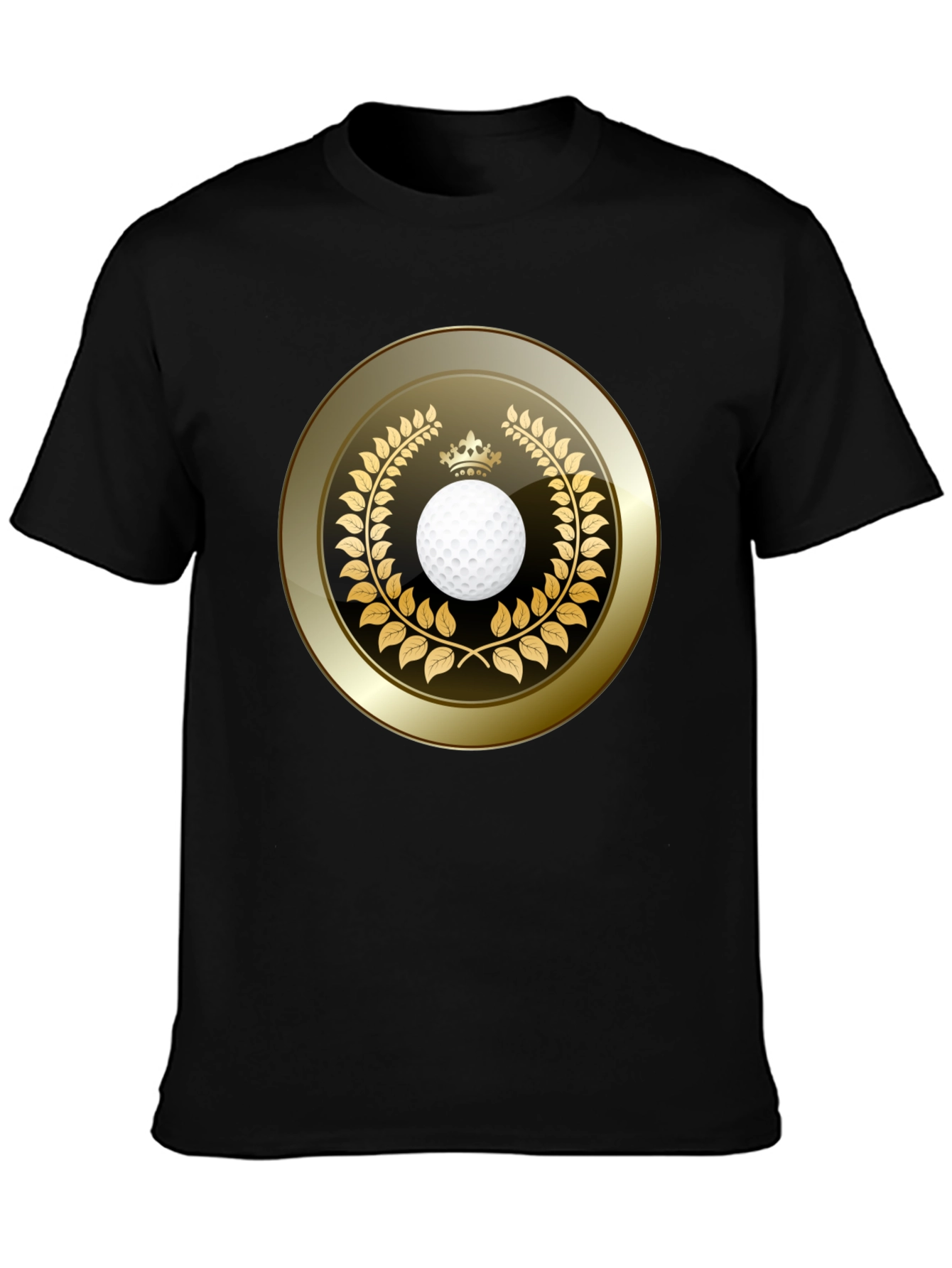 Golf Ball Crown Laurel T-Shirt