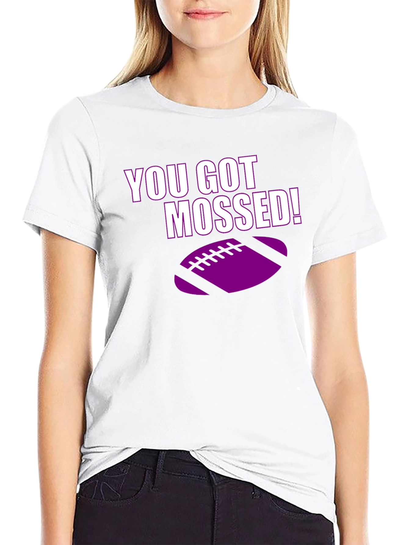 You Got Mossed! Football T-Shirt
