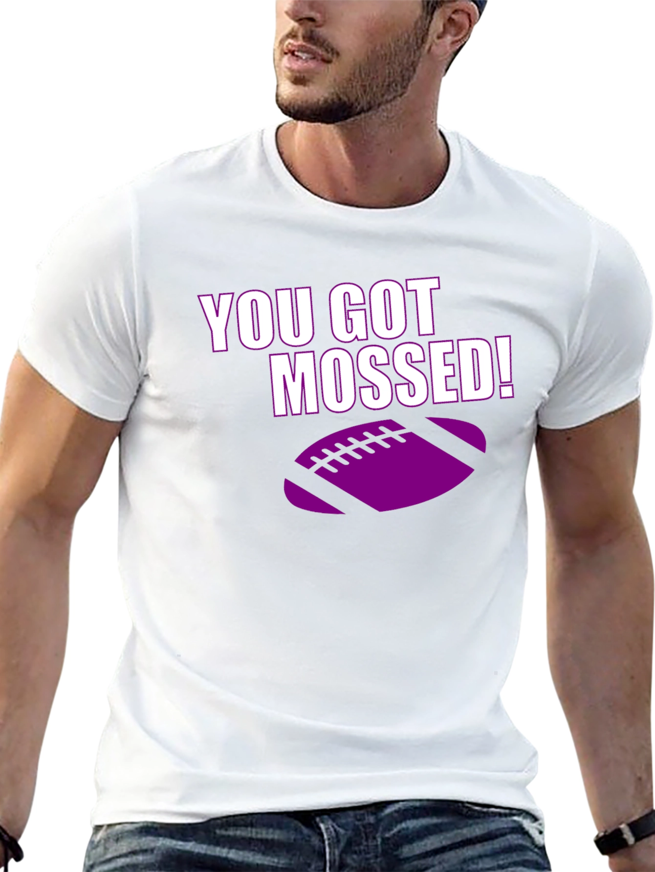 You Got Mossed! Football T-Shirt