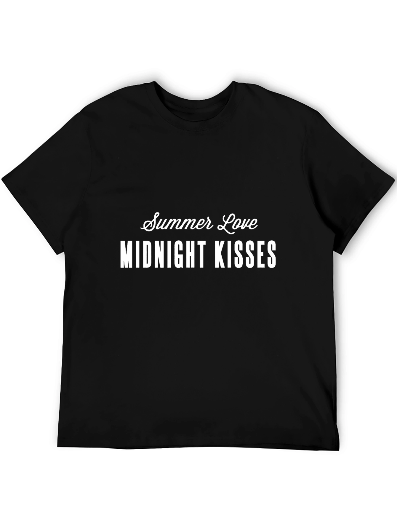 Summer Love Midnight Kisses Graphic T-Shirt