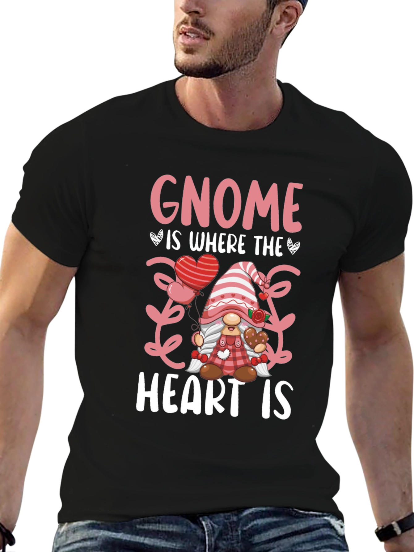 Gnome is Where the Heart is T-Shirt