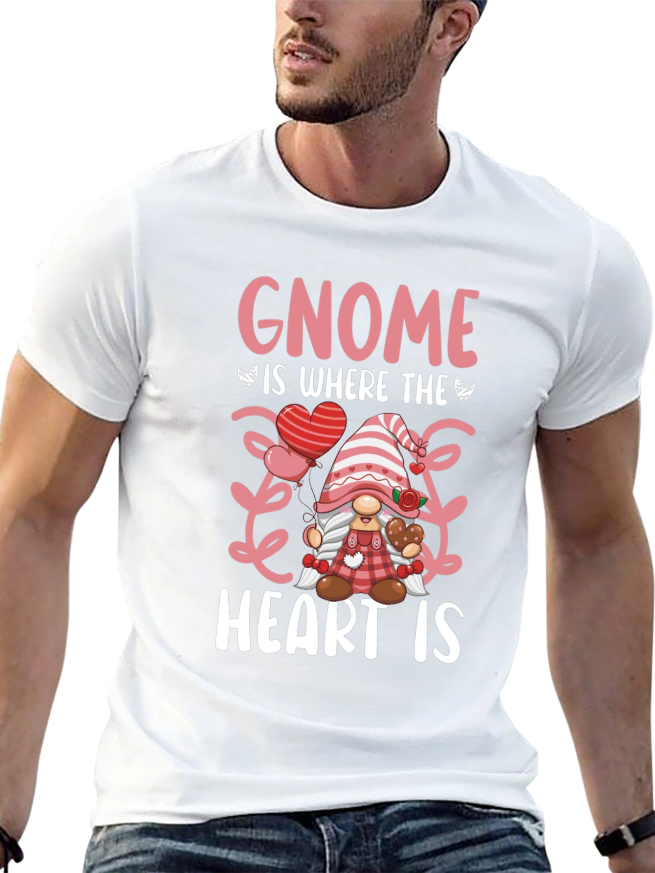 Gnome is Where the Heart is T-Shirt