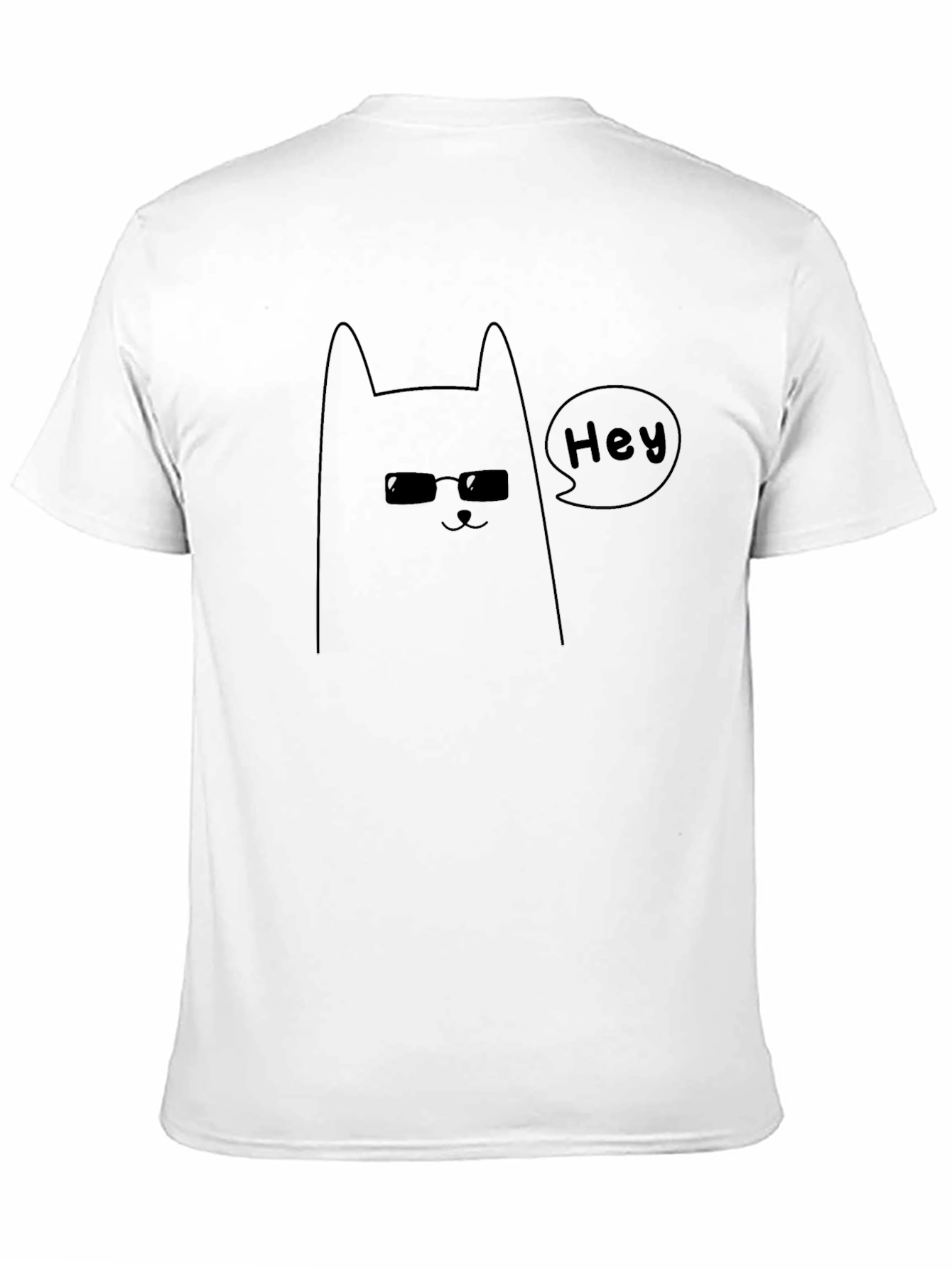 Cool Cat Tee - Hey! Graphic T-Shirt