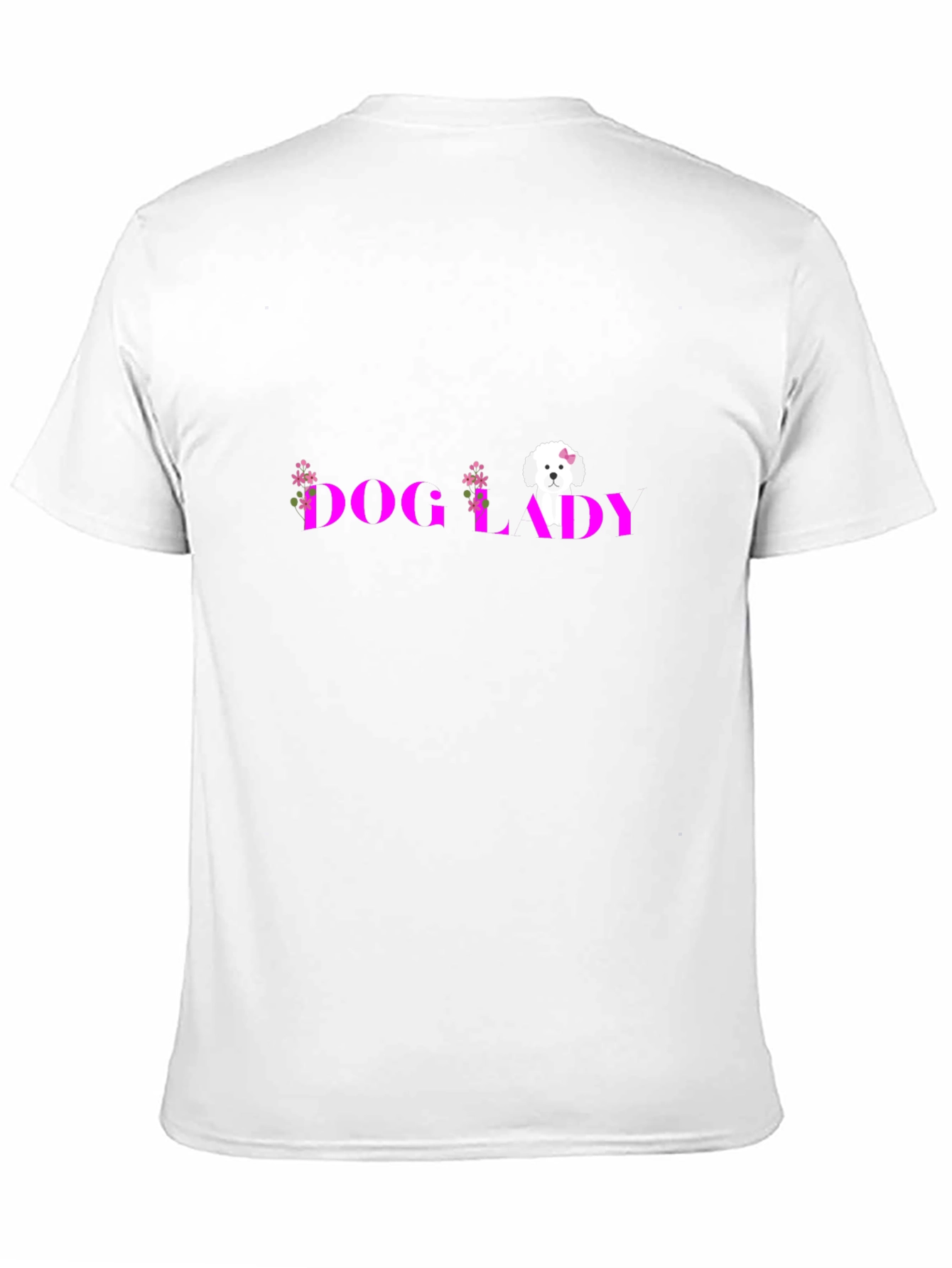 Dog Lady Black Graphic Tee