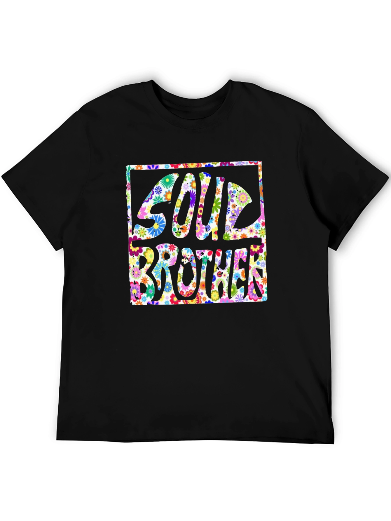Soul Brother Floral Graphic T-Shirt - Unisex