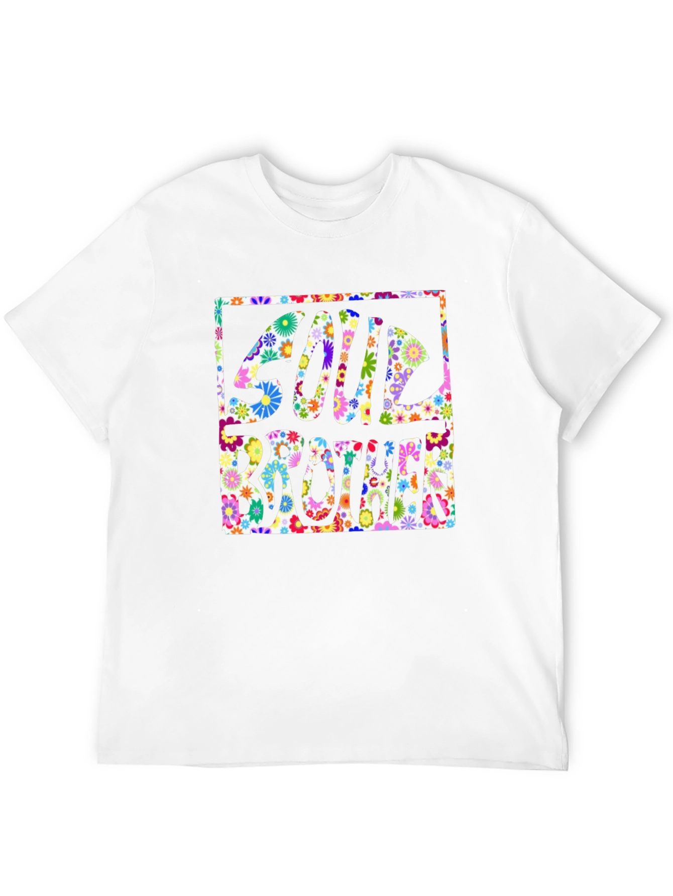 Soul Brother Floral Graphic T-Shirt - Unisex