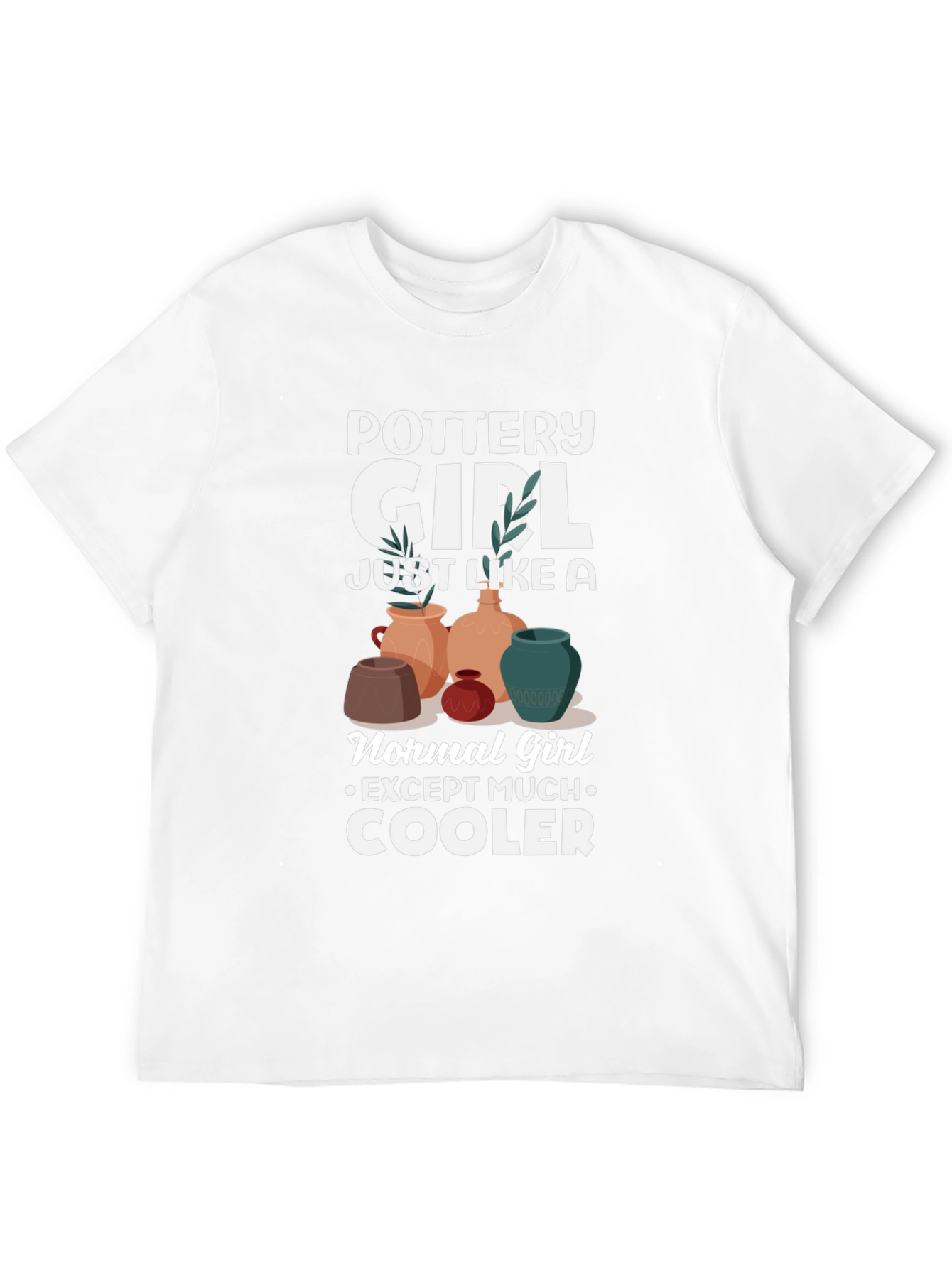 Pottery Girl T-Shirt - Cool & Unique Design
