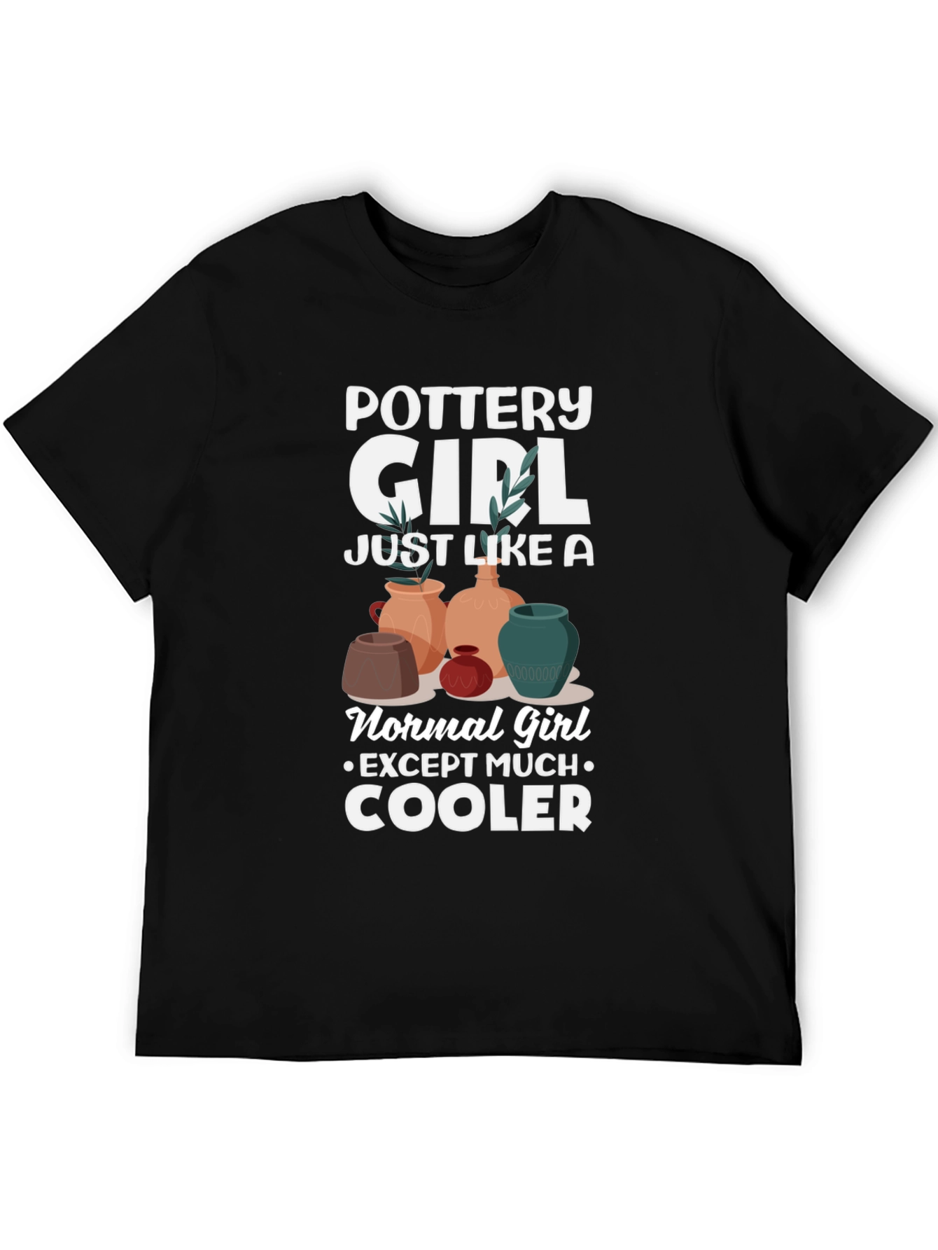 Pottery Girl T-Shirt - Cool & Unique Design