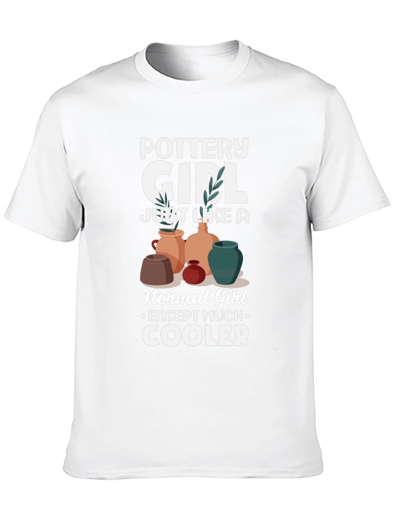 Pottery Girl T-Shirt - Cool & Unique Design