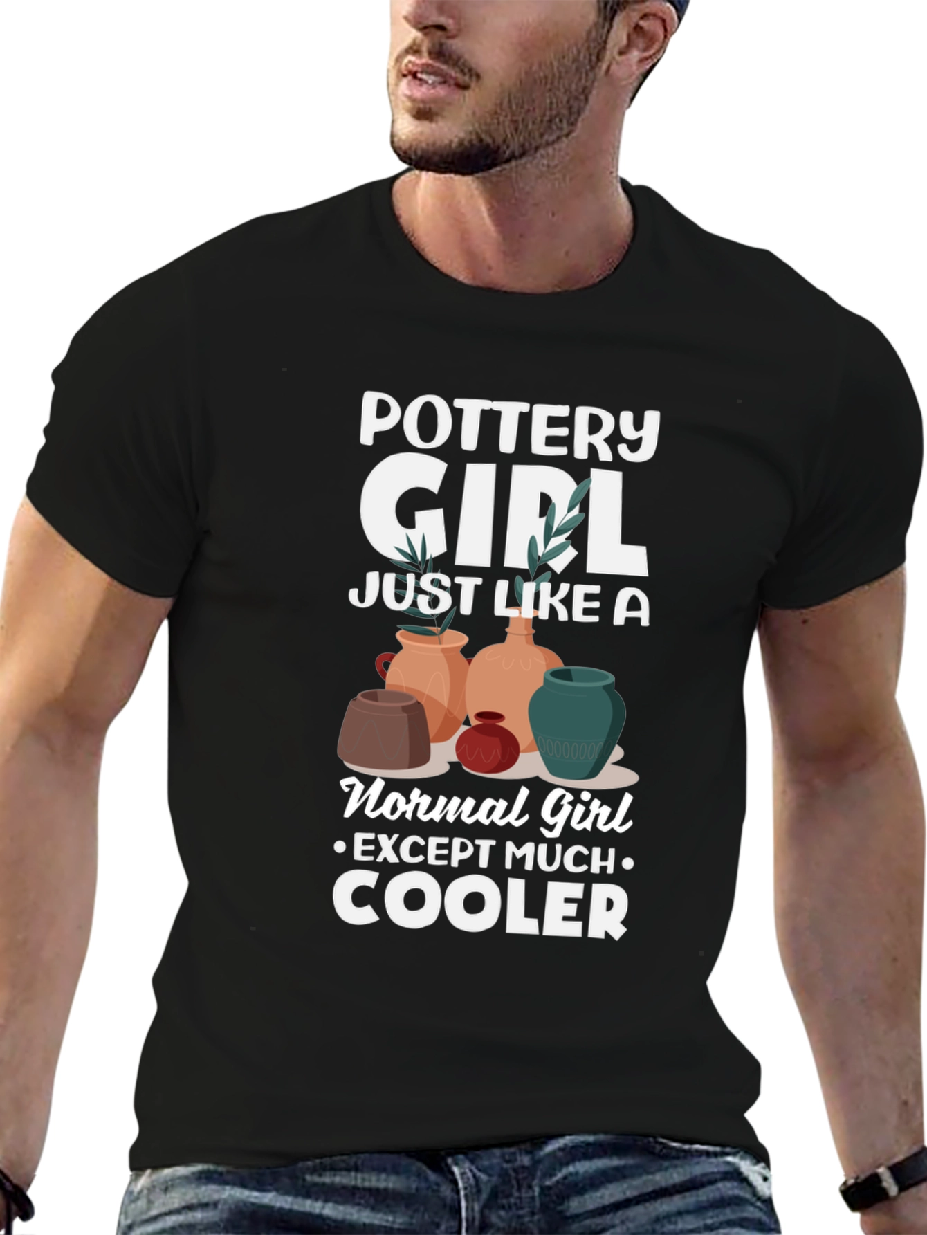 Pottery Girl T-Shirt - Cool & Unique Design