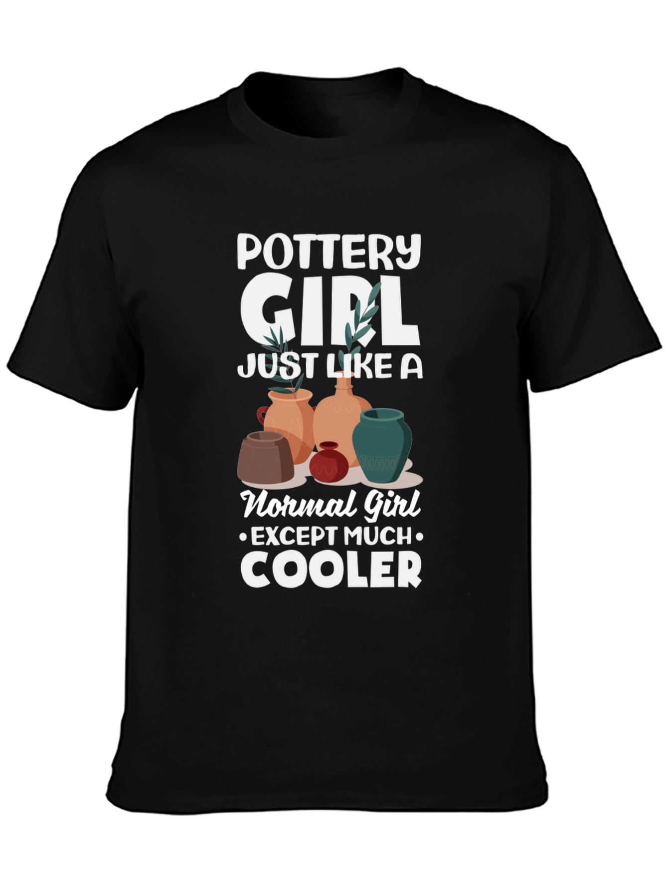 Pottery Girl T-Shirt - Cool & Unique Design
