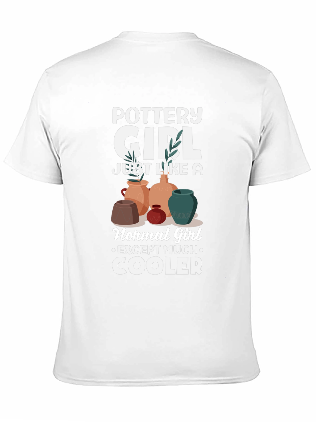 Pottery Girl T-Shirt - Cool & Unique Design